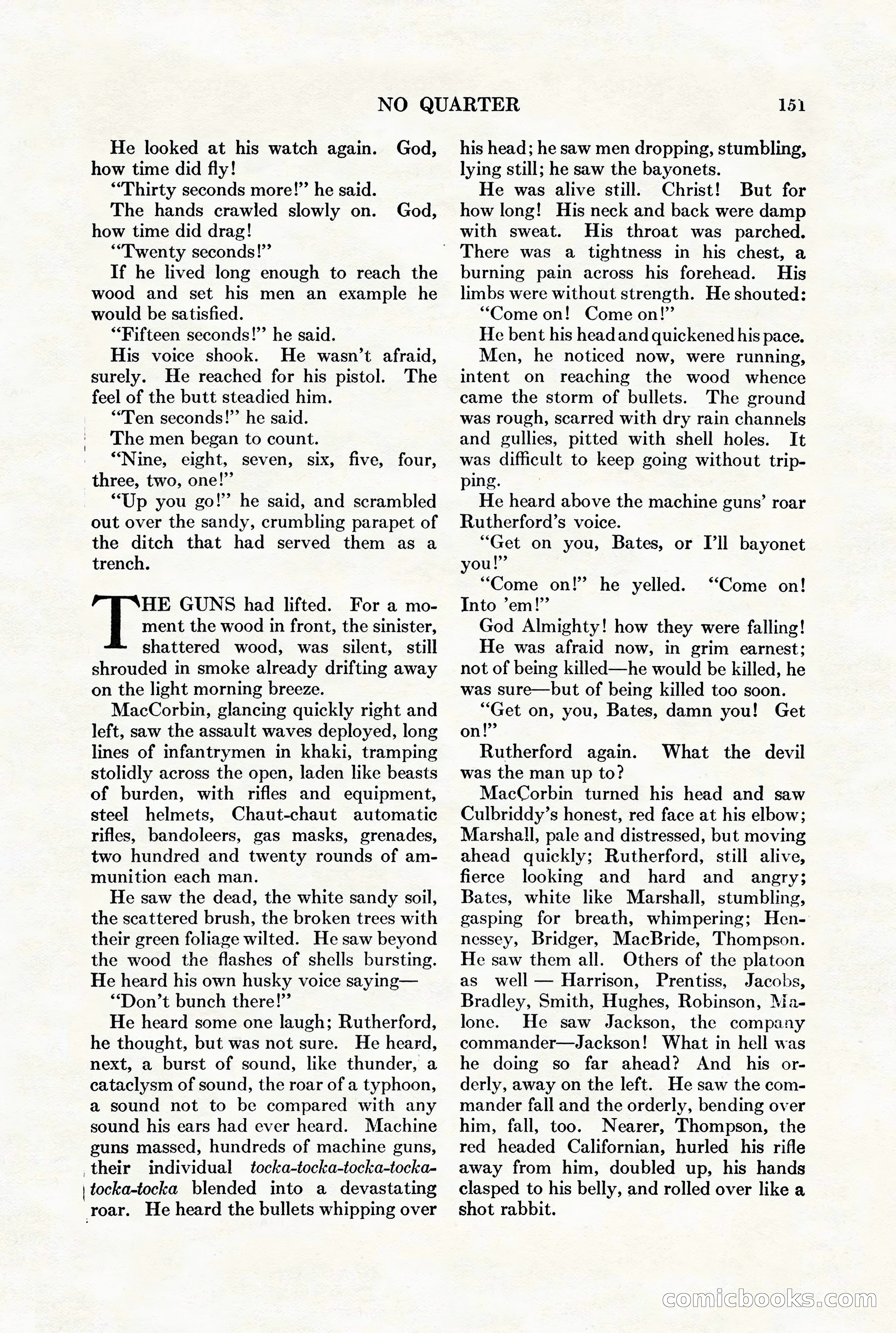 Adventure Magazine, August 1st, 1928 — page 161 of 204