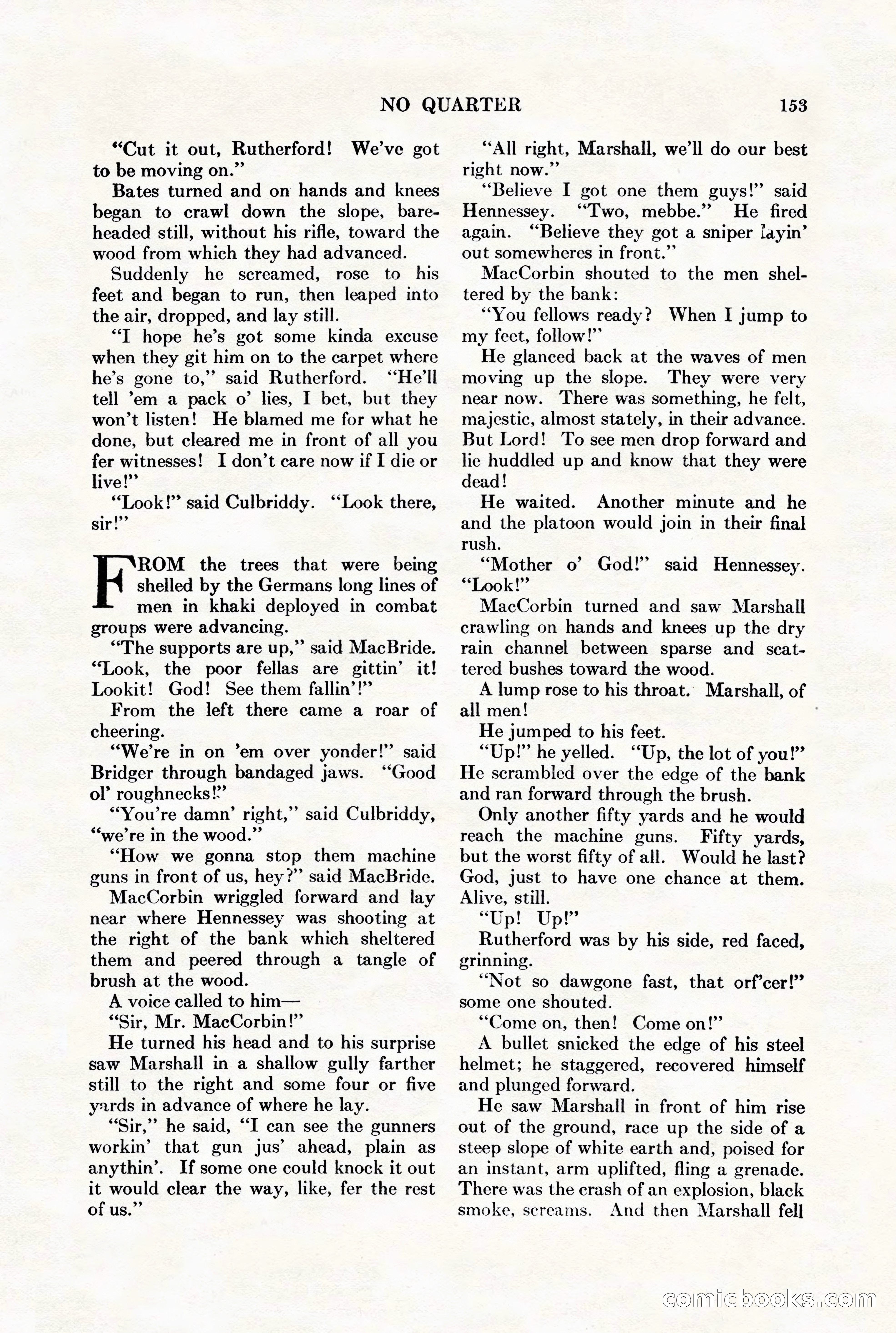 Adventure Magazine, August 1st, 1928 — page 163 of 204