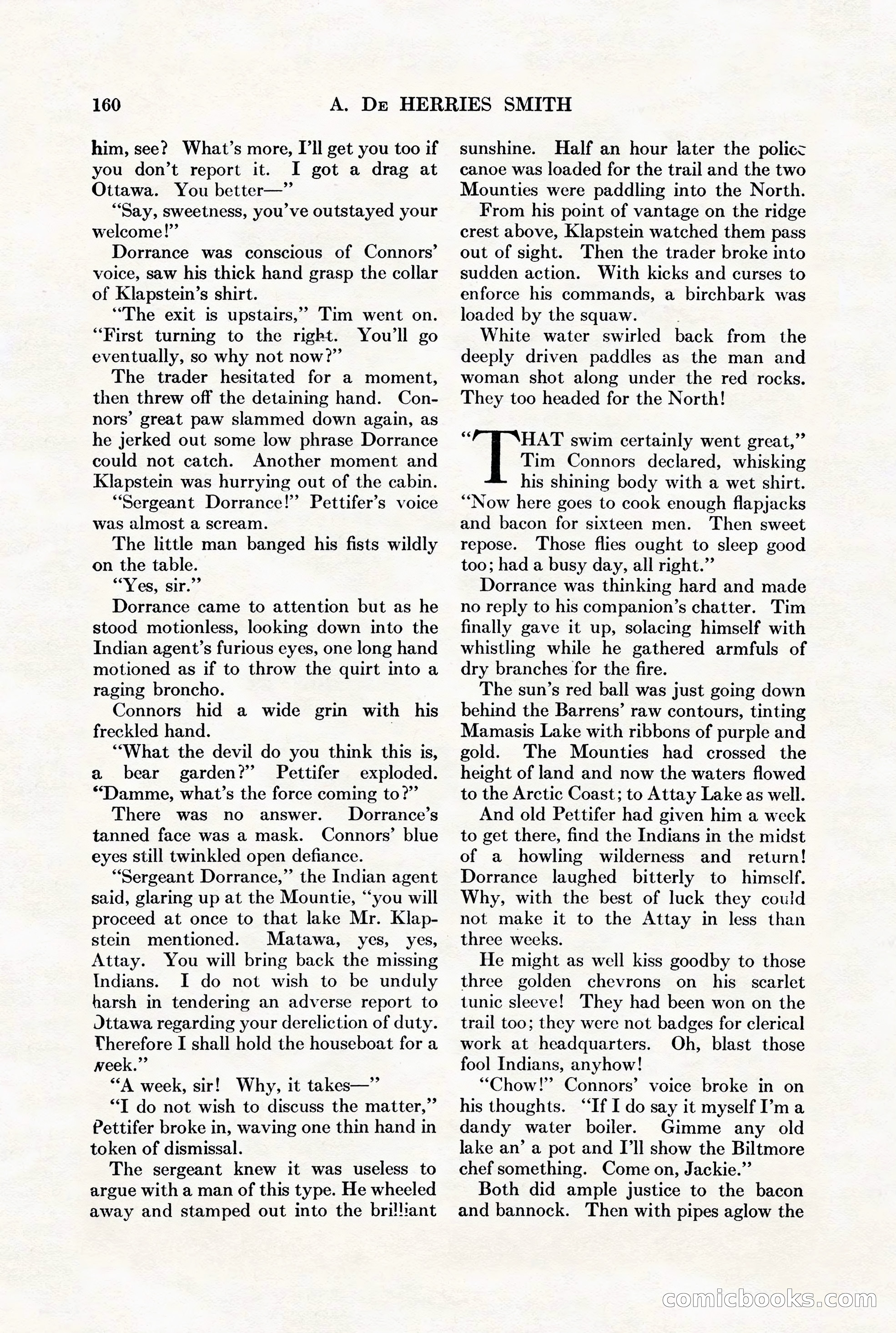Adventure Magazine, August 1st, 1928 — page 170 of 204