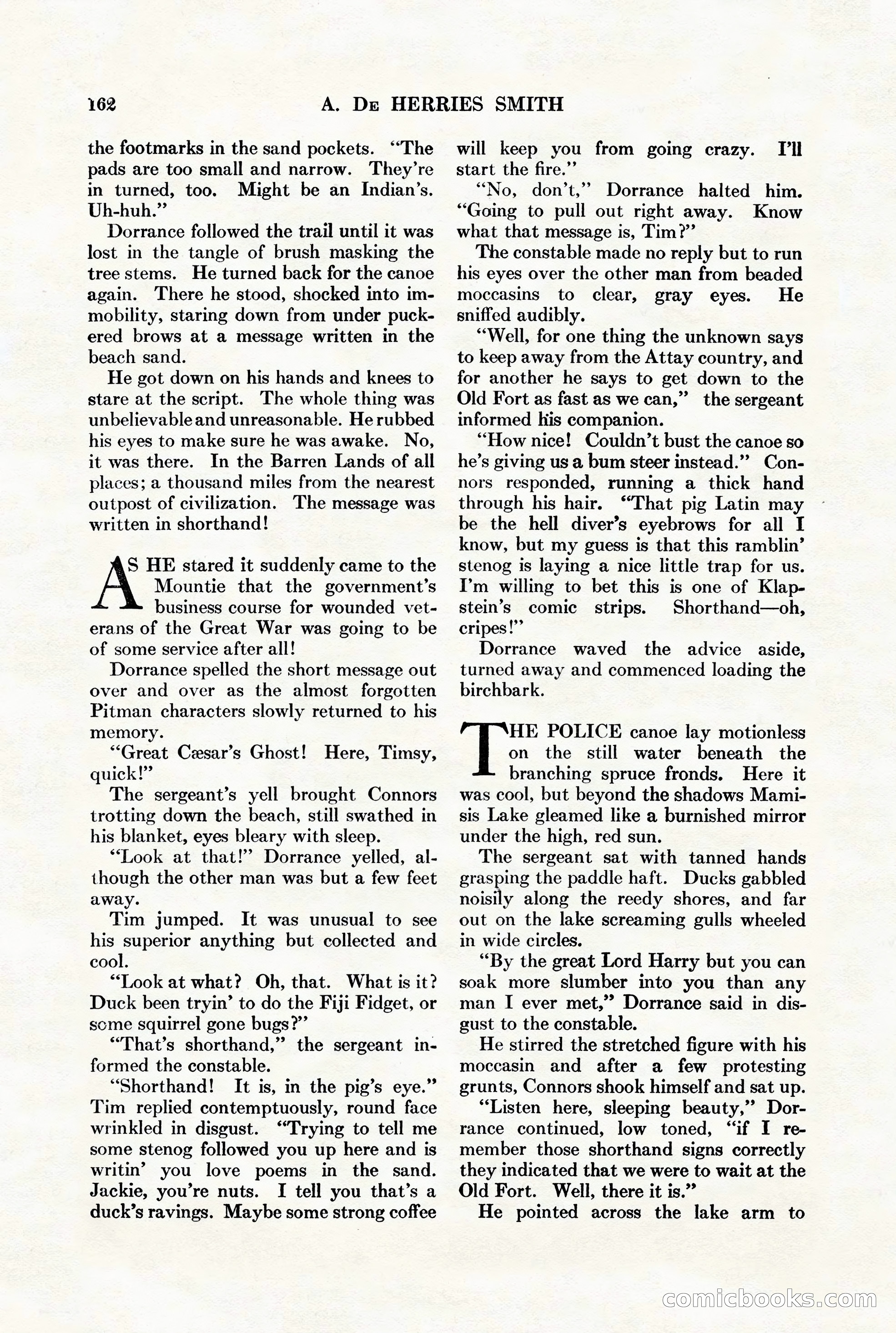 Adventure Magazine, August 1st, 1928 — page 172 of 204
