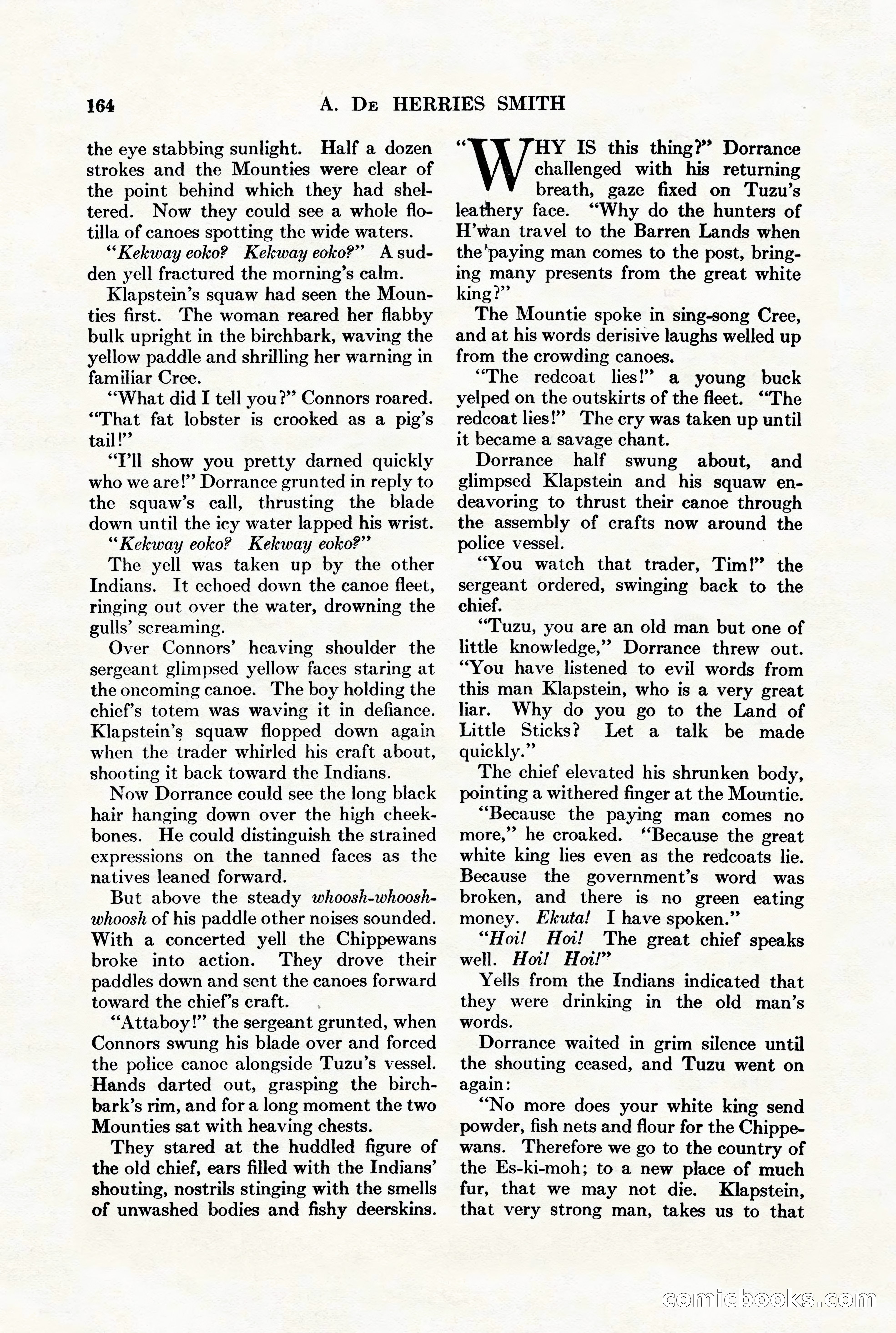 Adventure Magazine, August 1st, 1928 — page 174 of 204