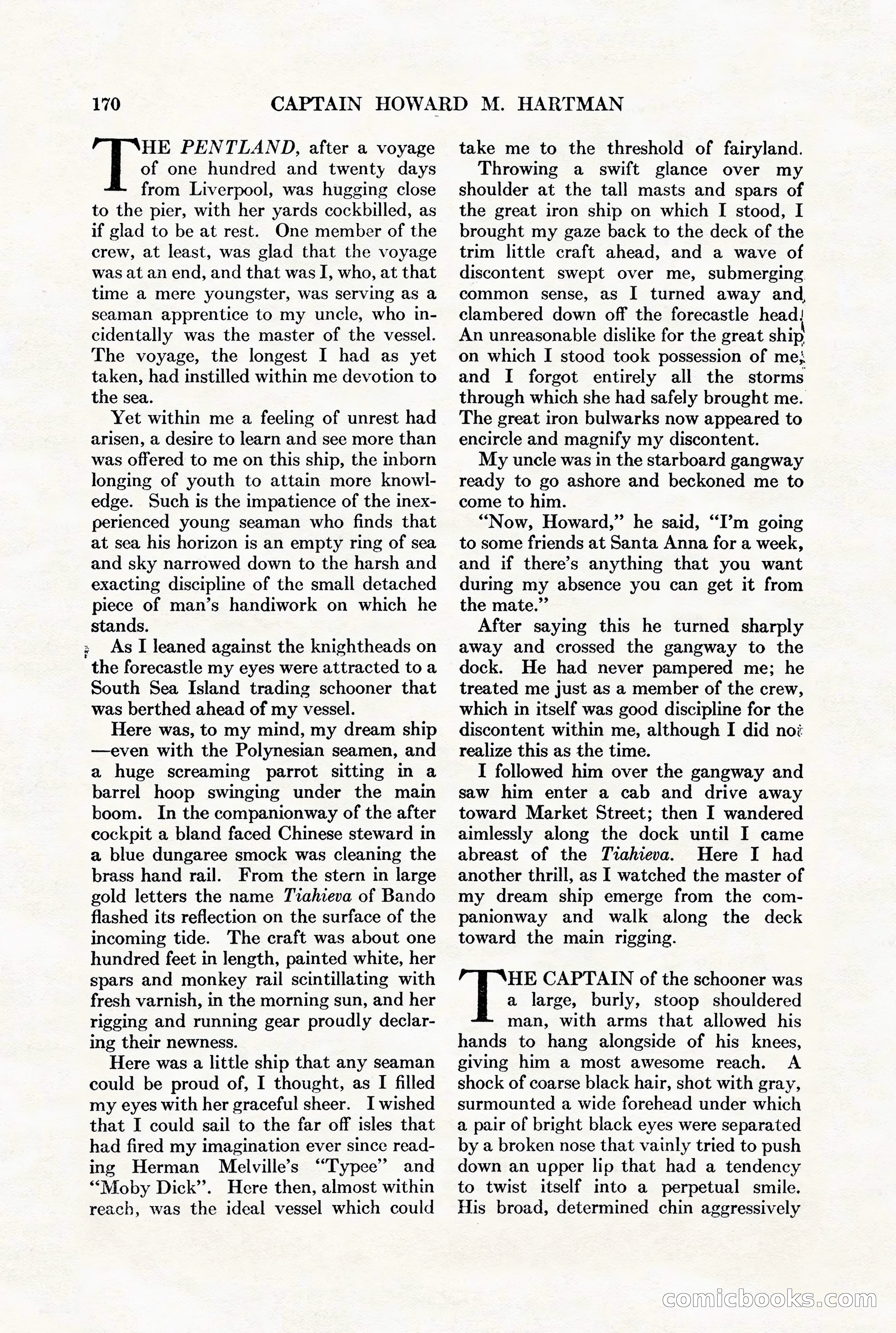 Adventure Magazine, August 1st, 1928 — page 180 of 204