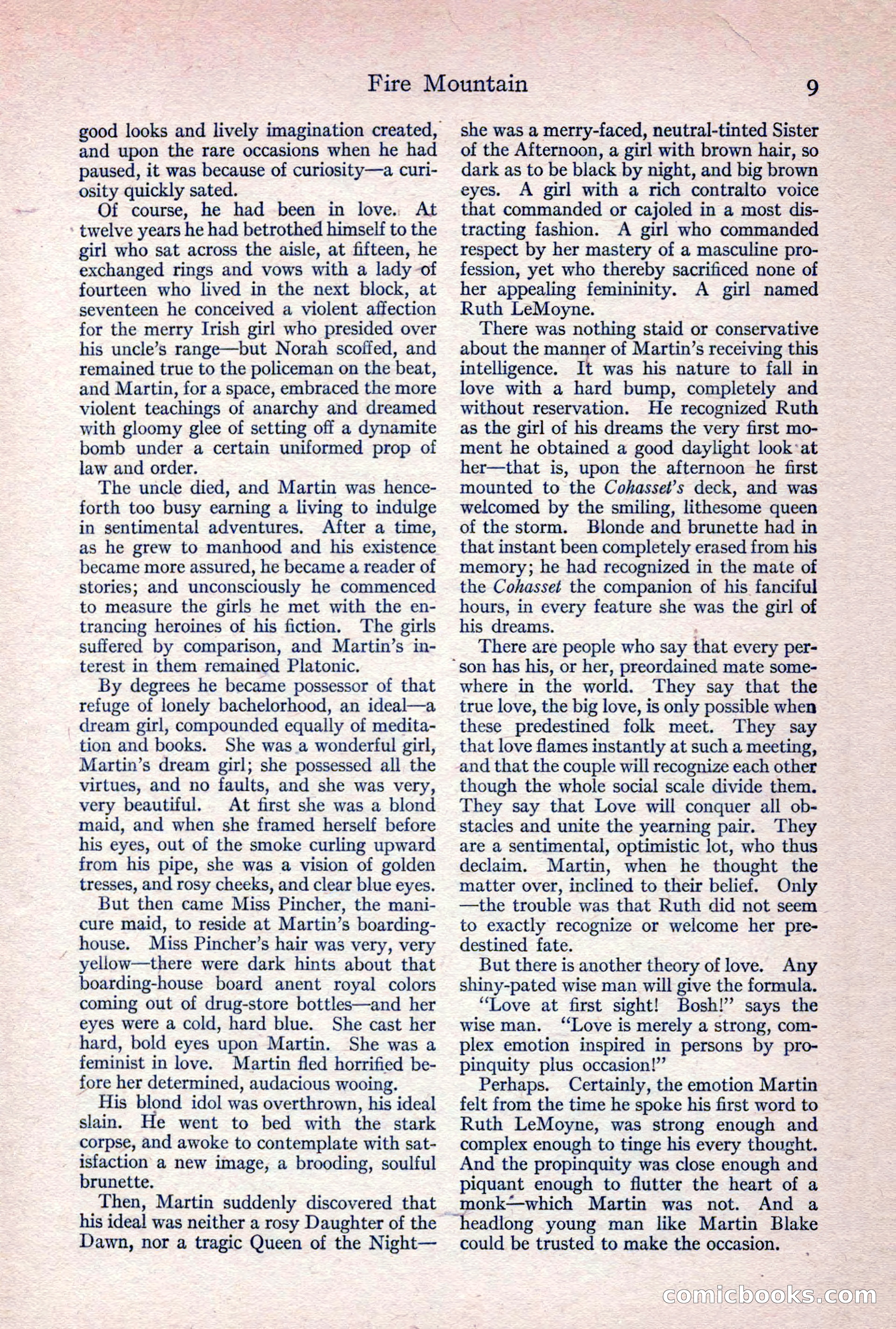 Adventure Magazine, April 1917 — page 11 of 196