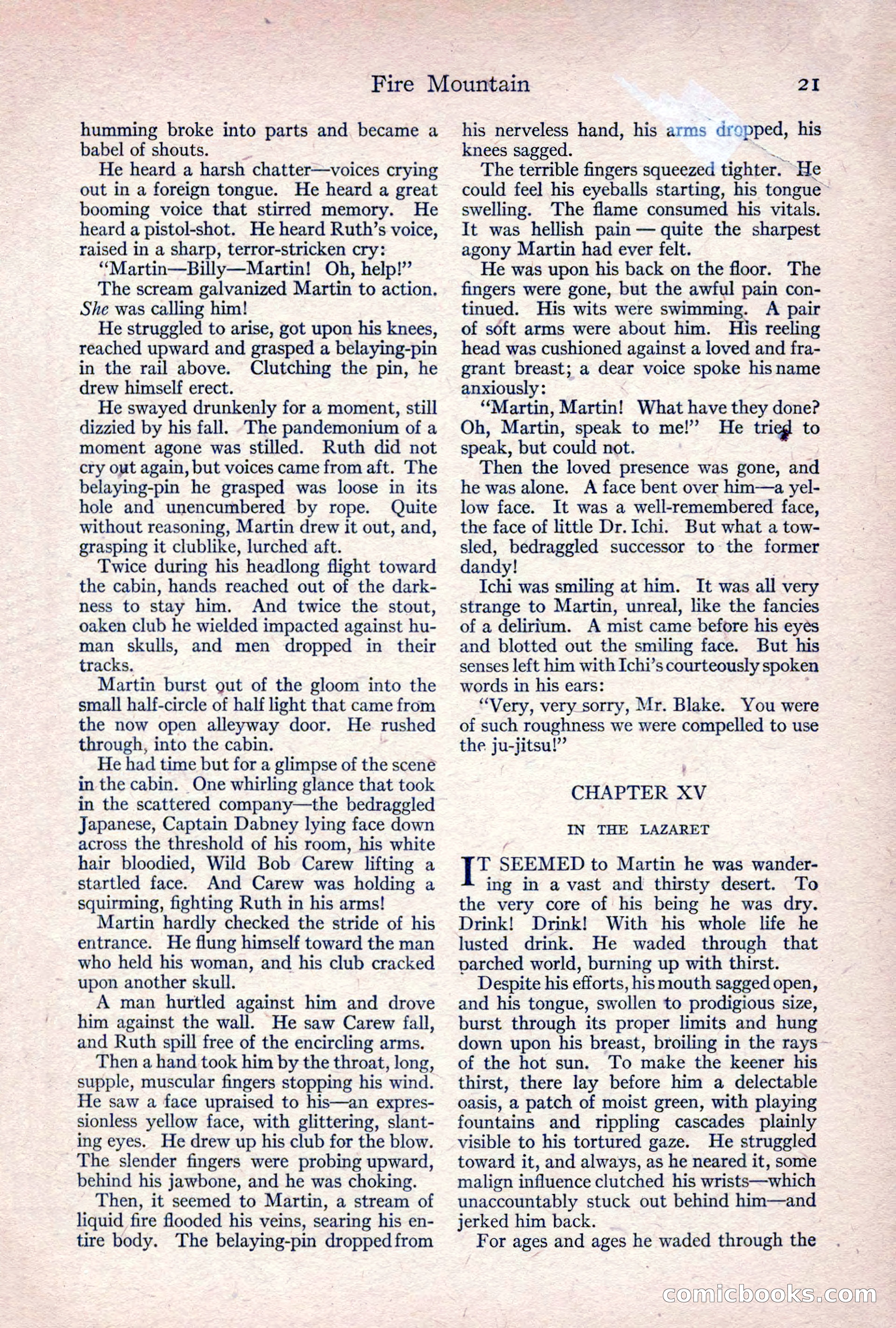 Adventure Magazine, April 1917 — page 23 of 196