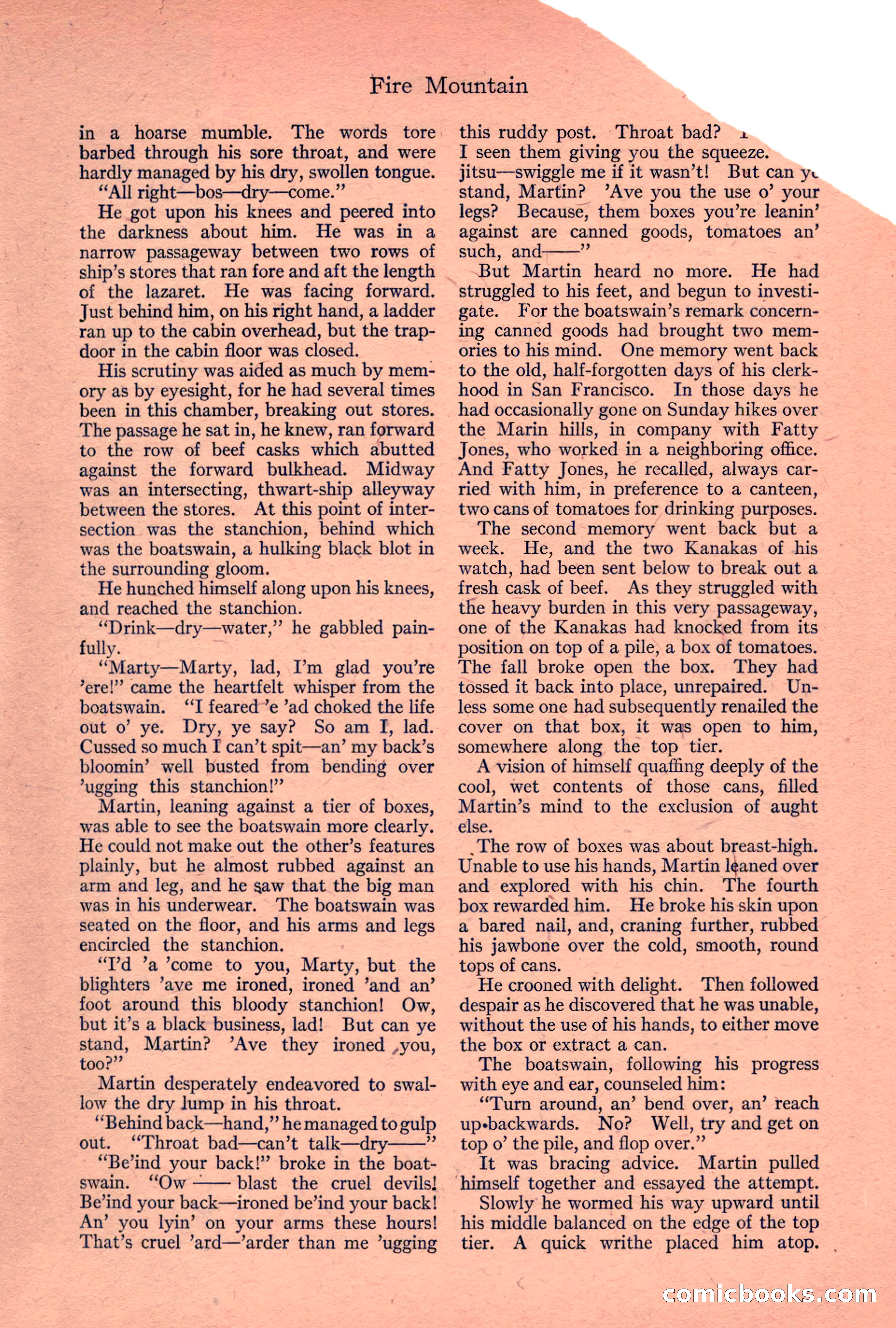 Adventure Magazine, April 1917 — page 25 of 196