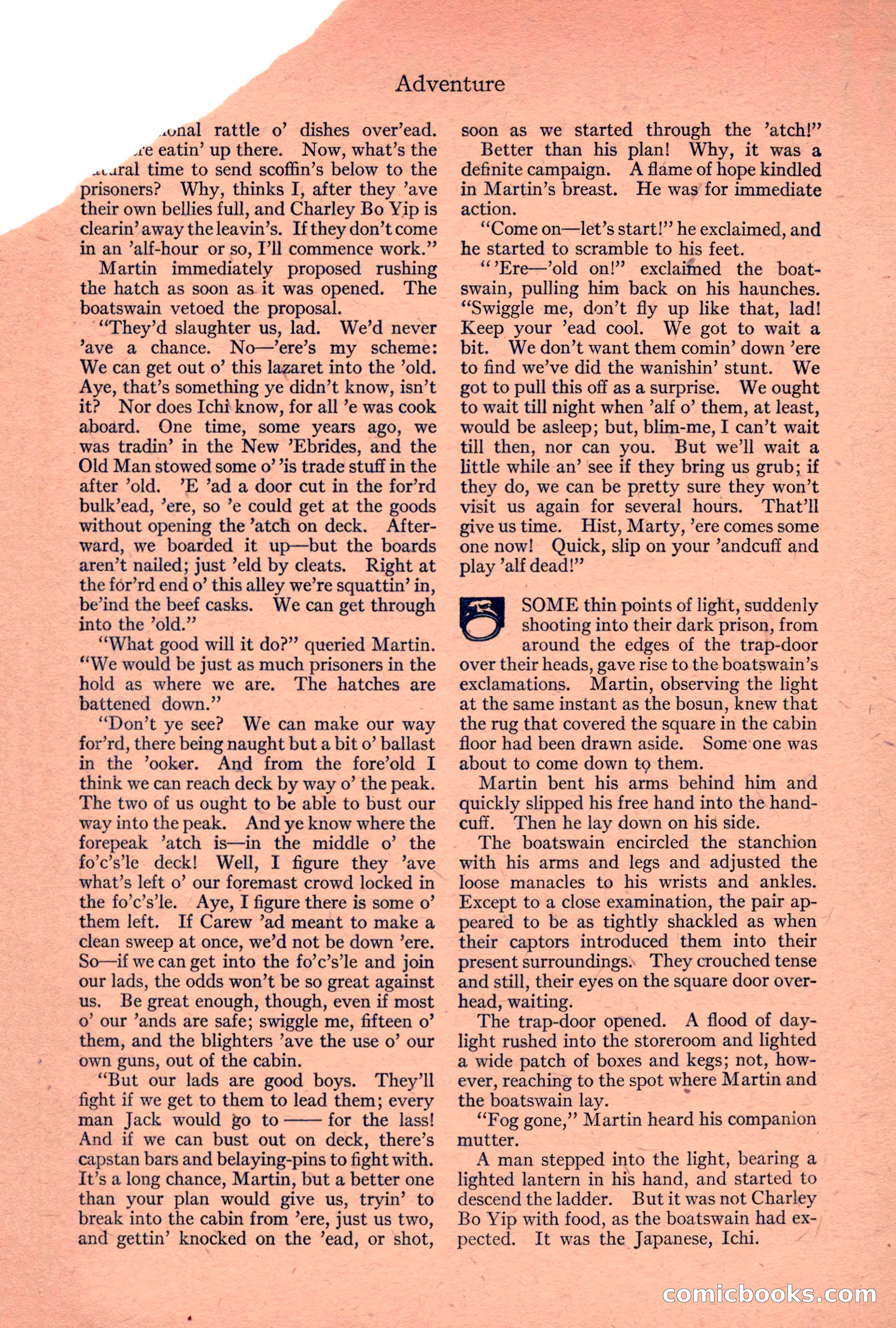 Adventure Magazine, April 1917 — page 30 of 196