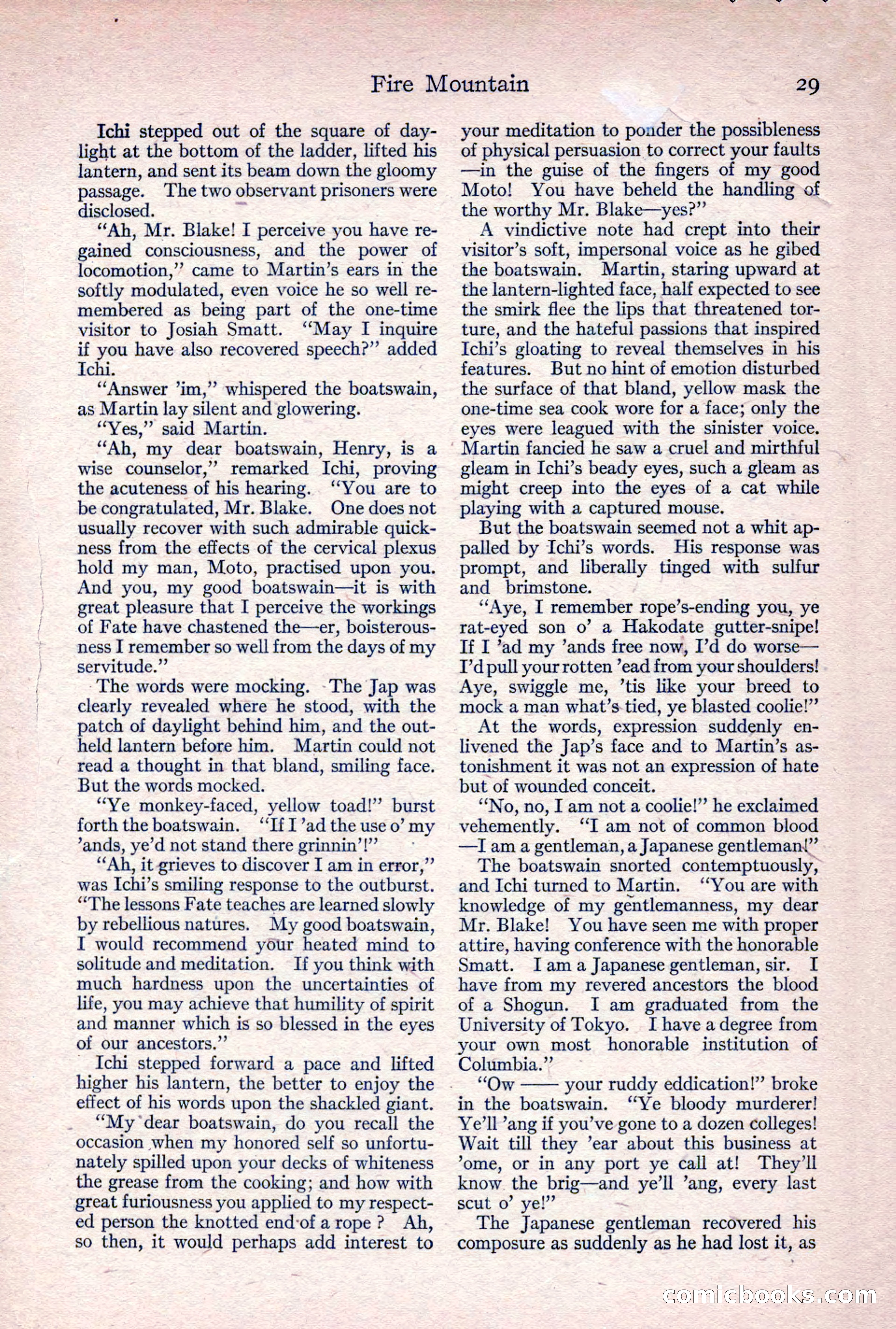 Adventure Magazine, April 1917 — page 31 of 196