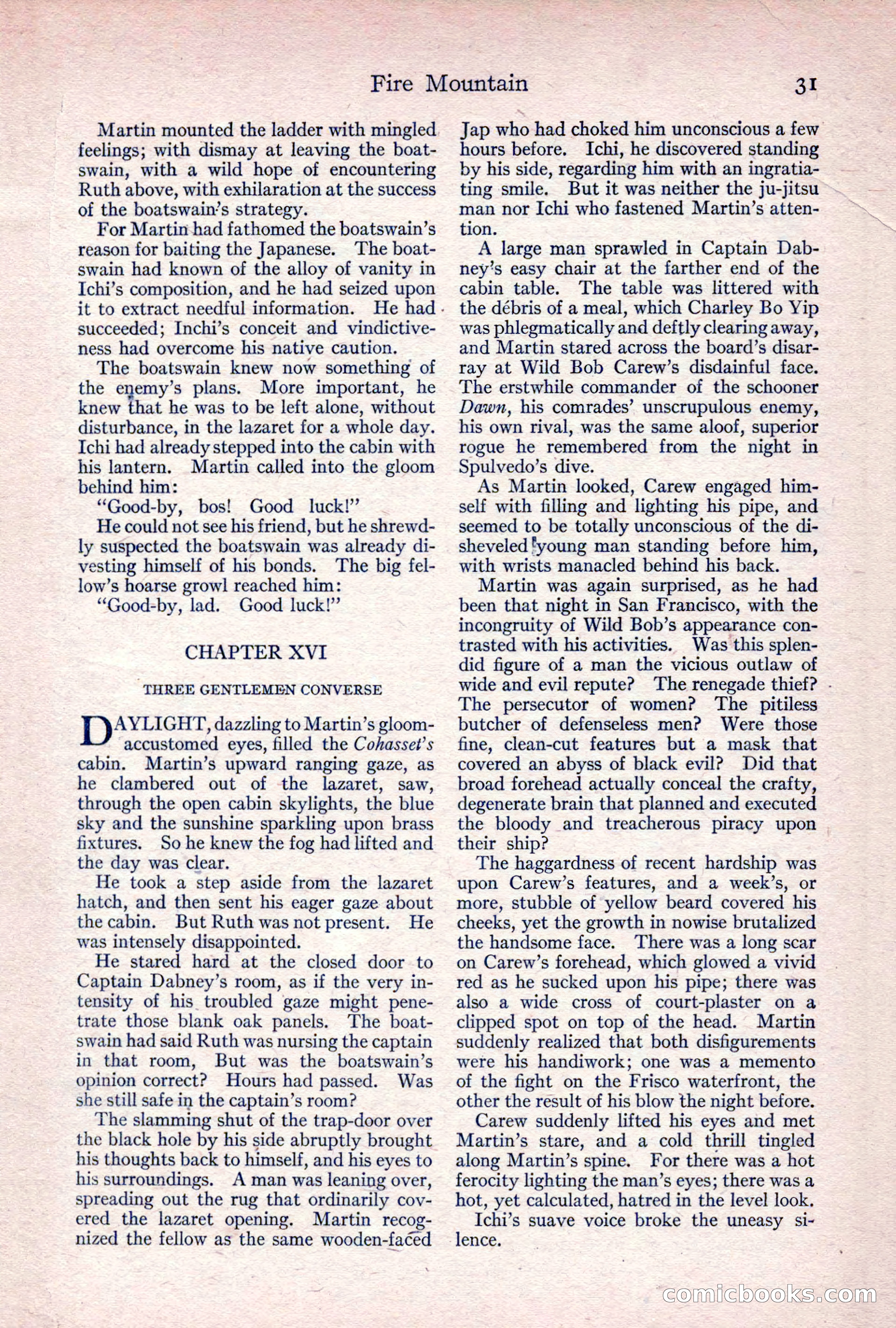 Adventure Magazine, April 1917 — page 33 of 196