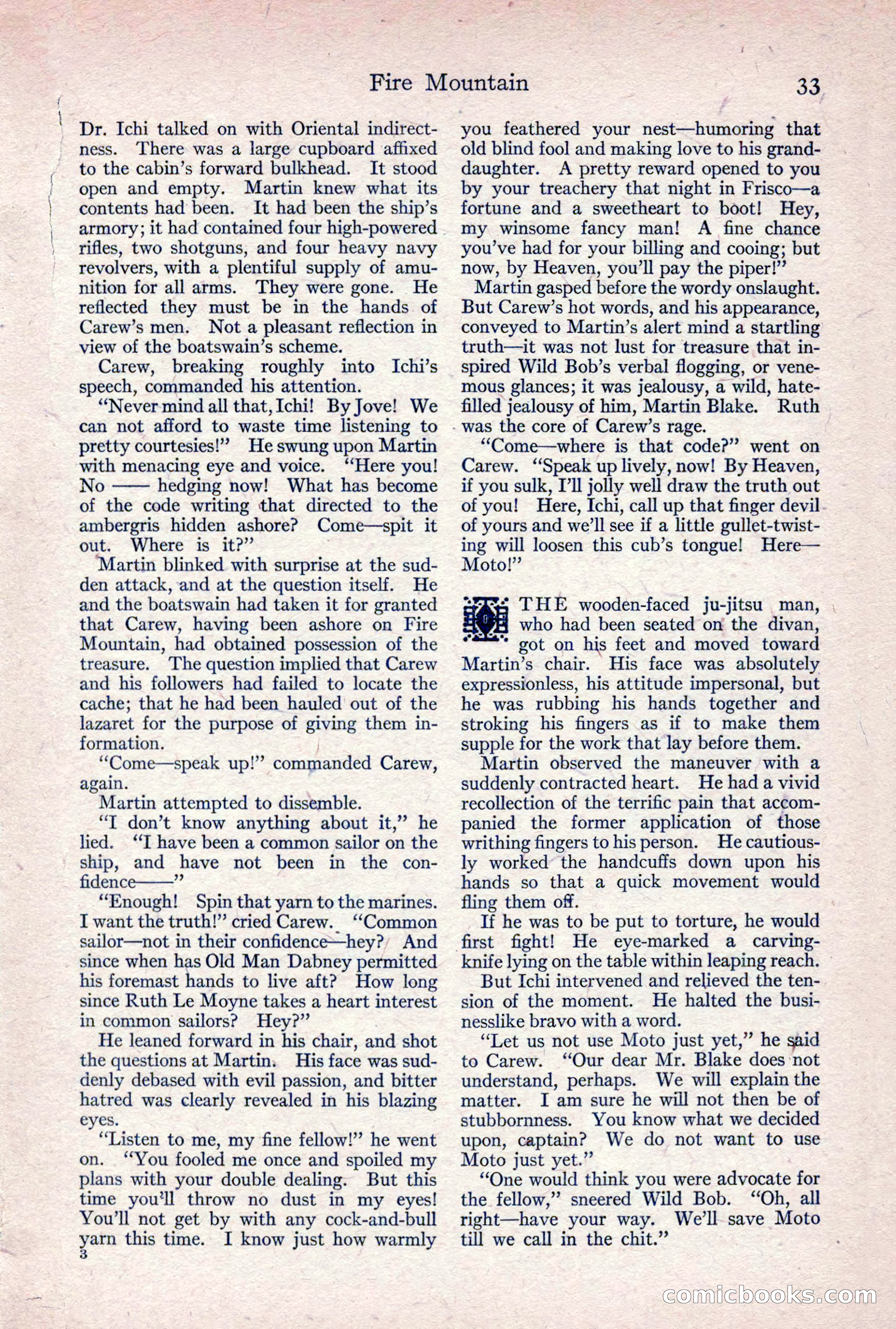 Adventure Magazine, April 1917 — page 35 of 196