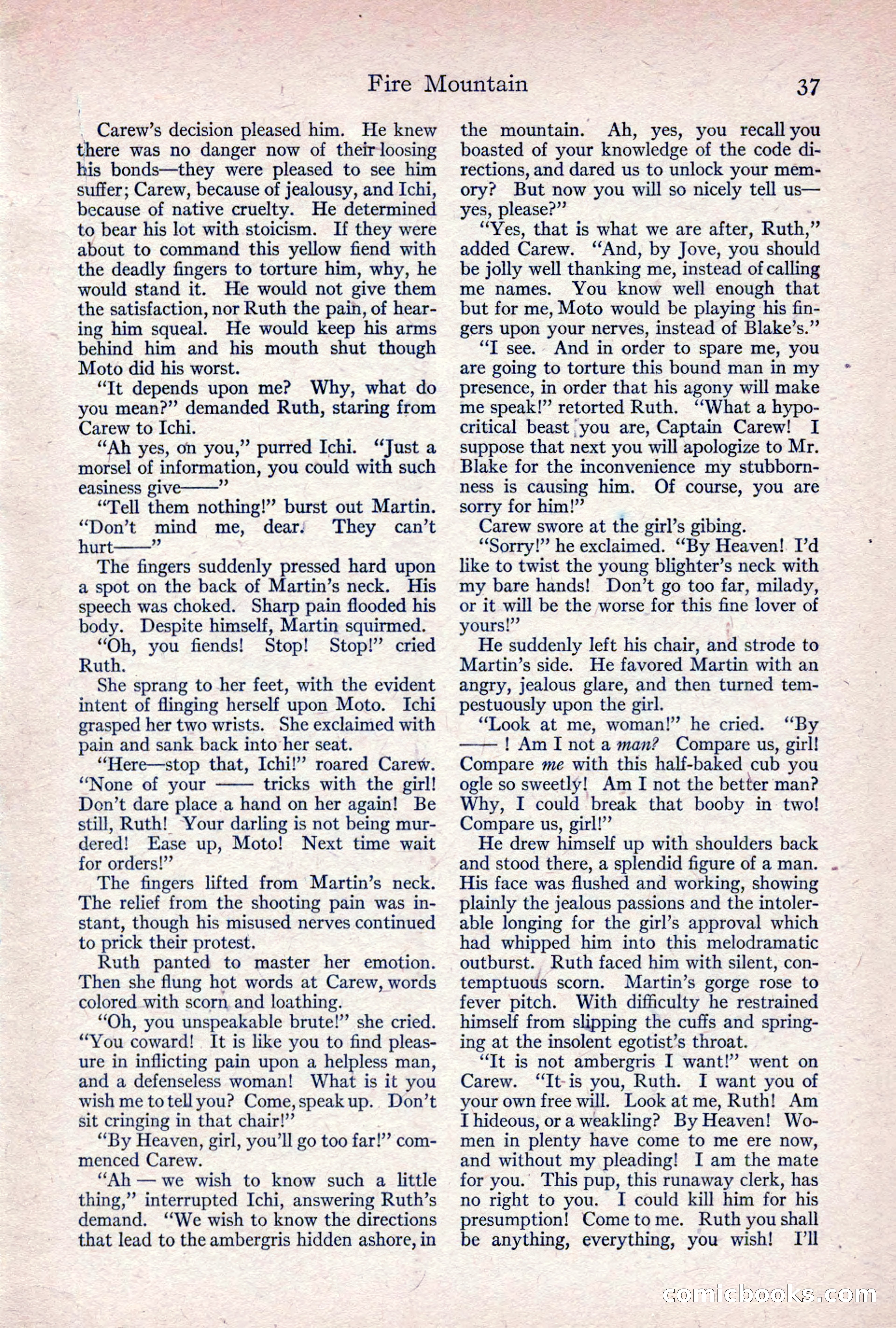 Adventure Magazine, April 1917 — page 39 of 196