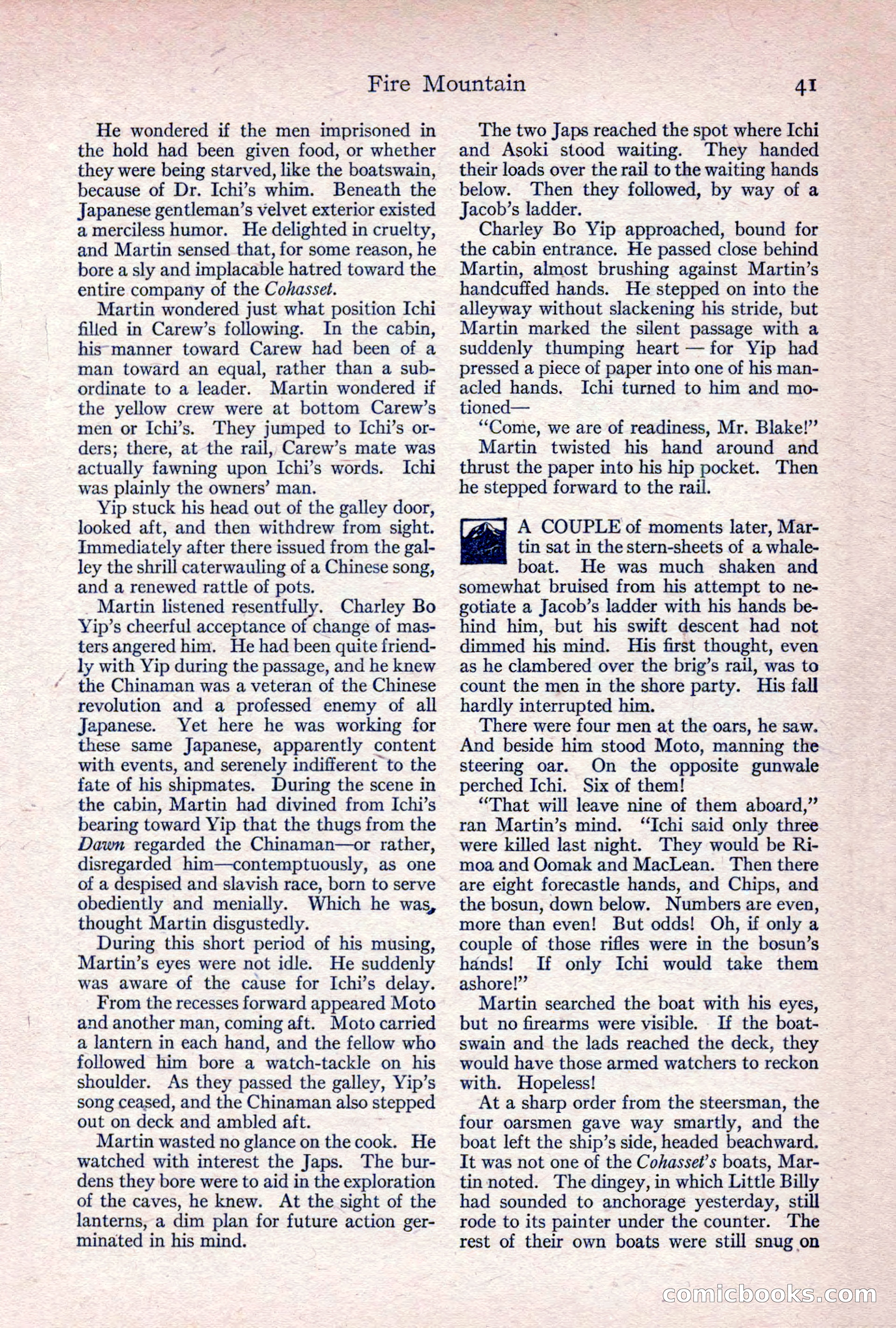 Adventure Magazine, April 1917 — page 43 of 196