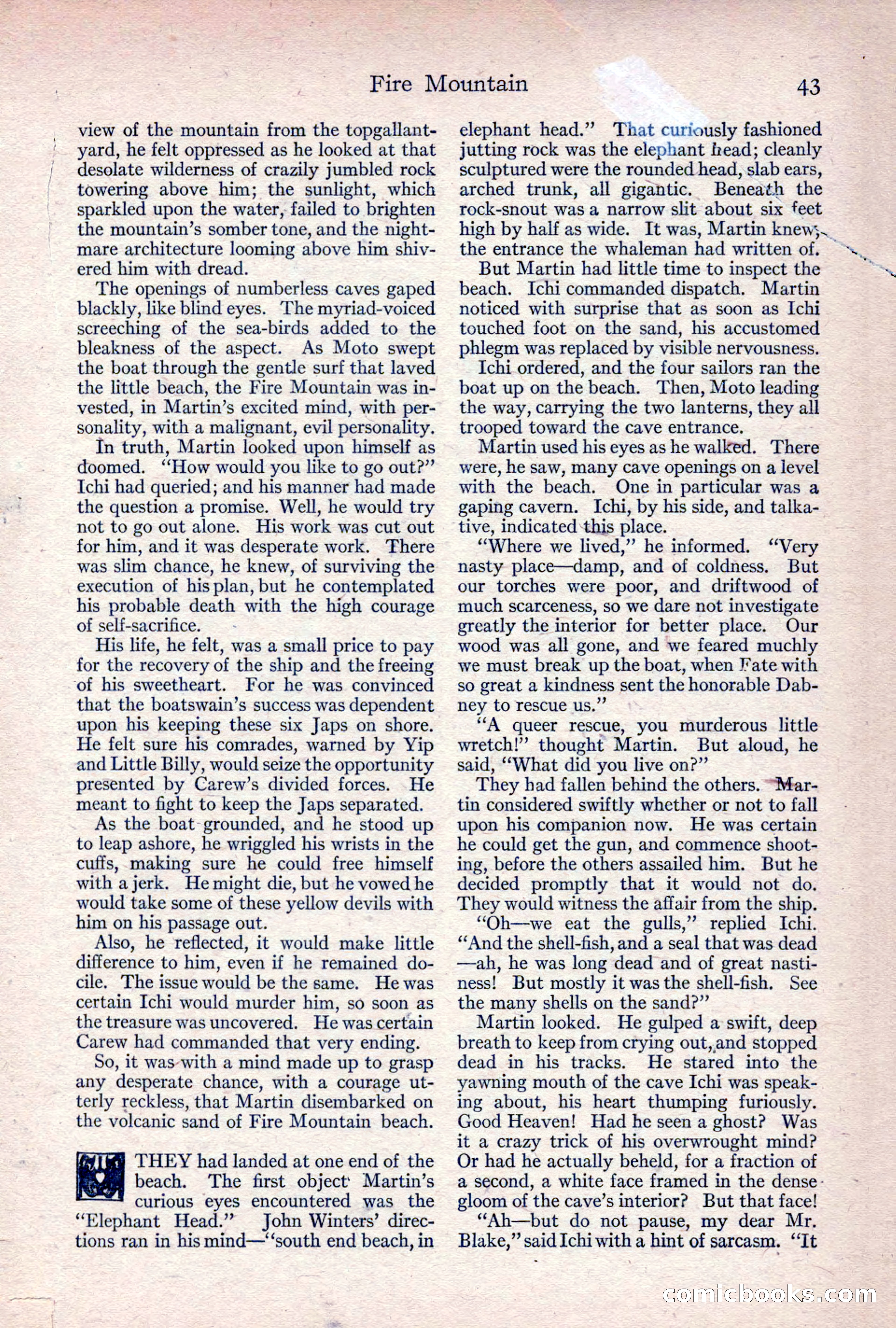 Adventure Magazine, April 1917 — page 45 of 196