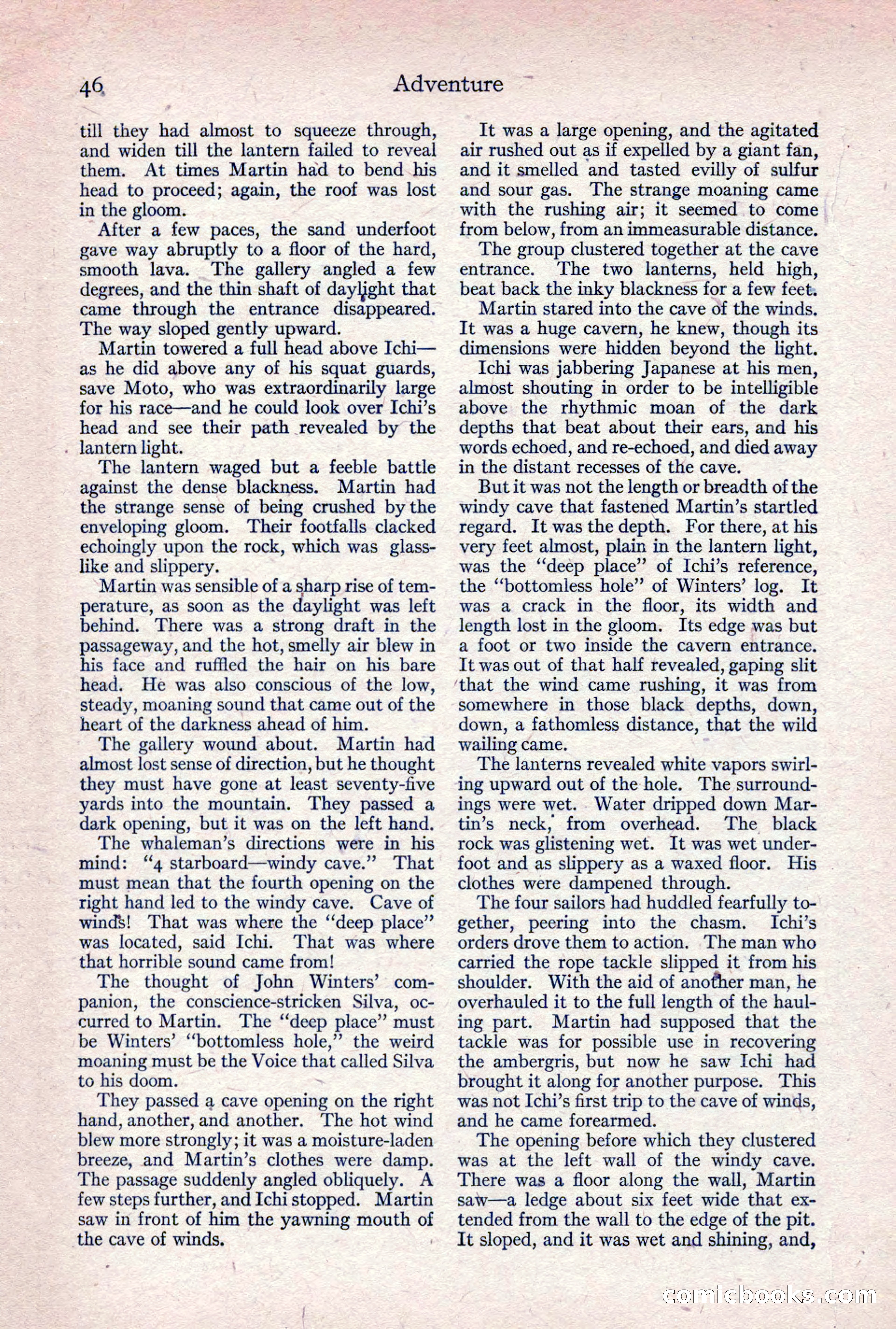 Adventure Magazine, April 1917 — page 48 of 196