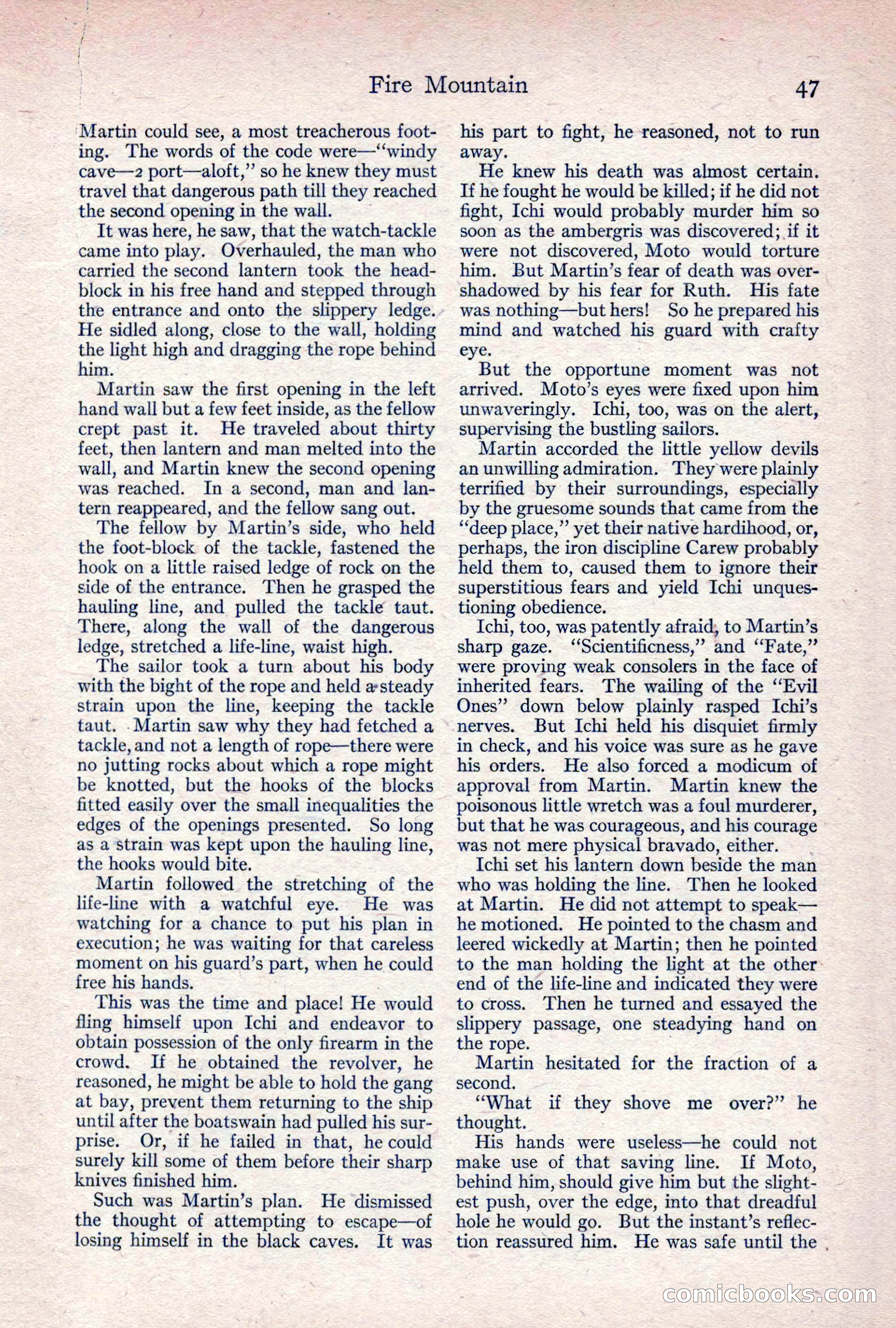 Adventure Magazine, April 1917 — page 49 of 196