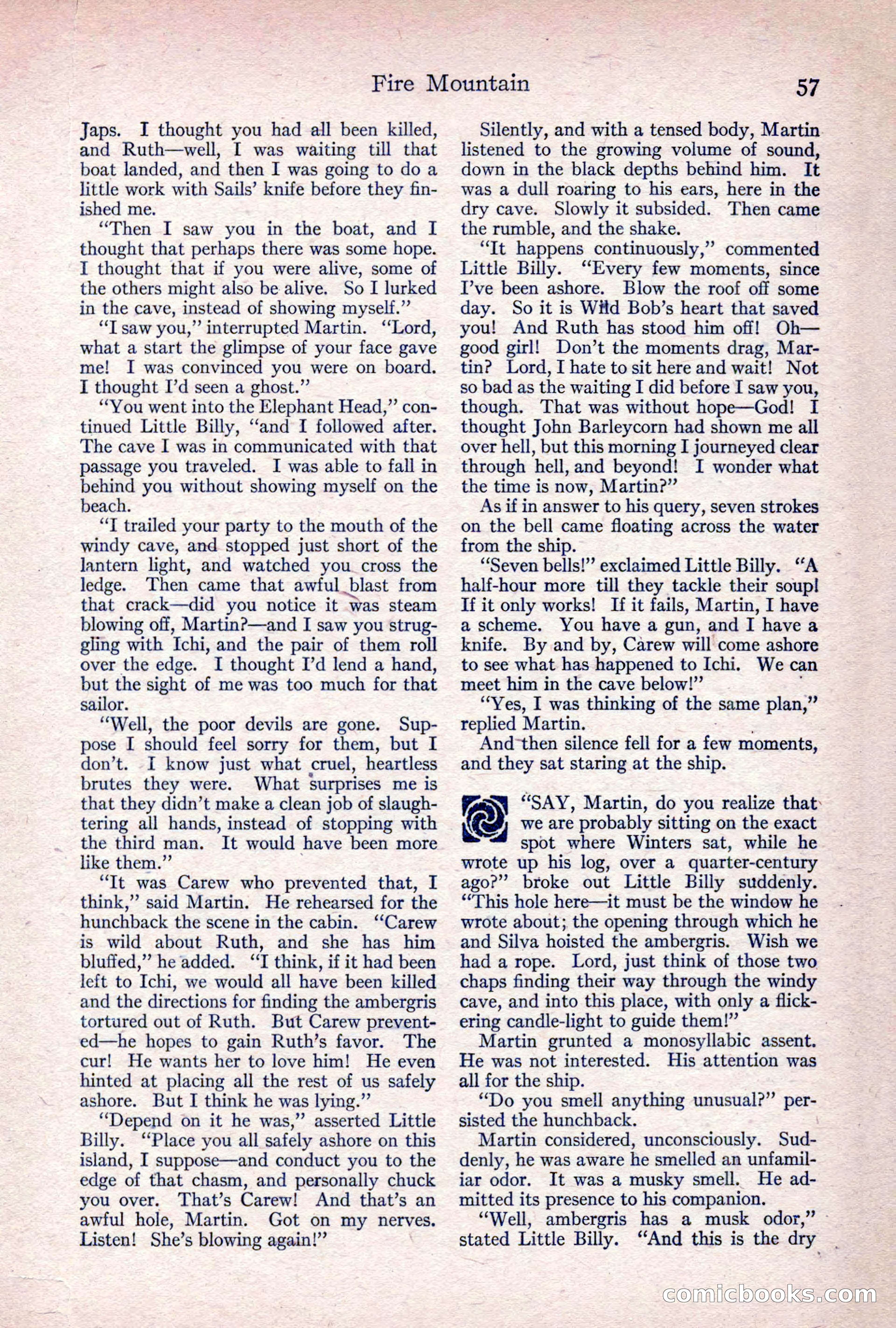 Adventure Magazine, April 1917 — page 59 of 196