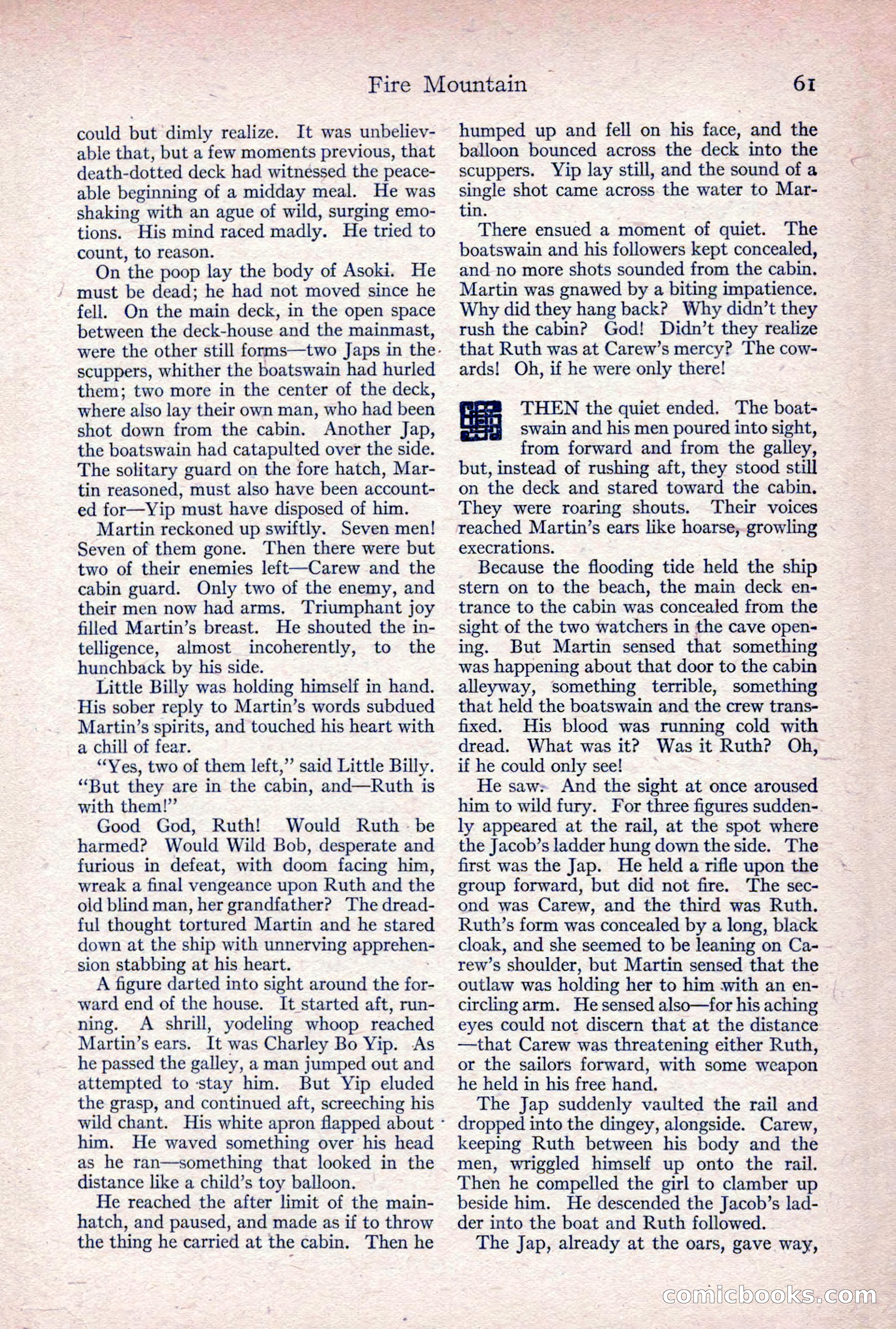 Adventure Magazine, April 1917 — page 63 of 196
