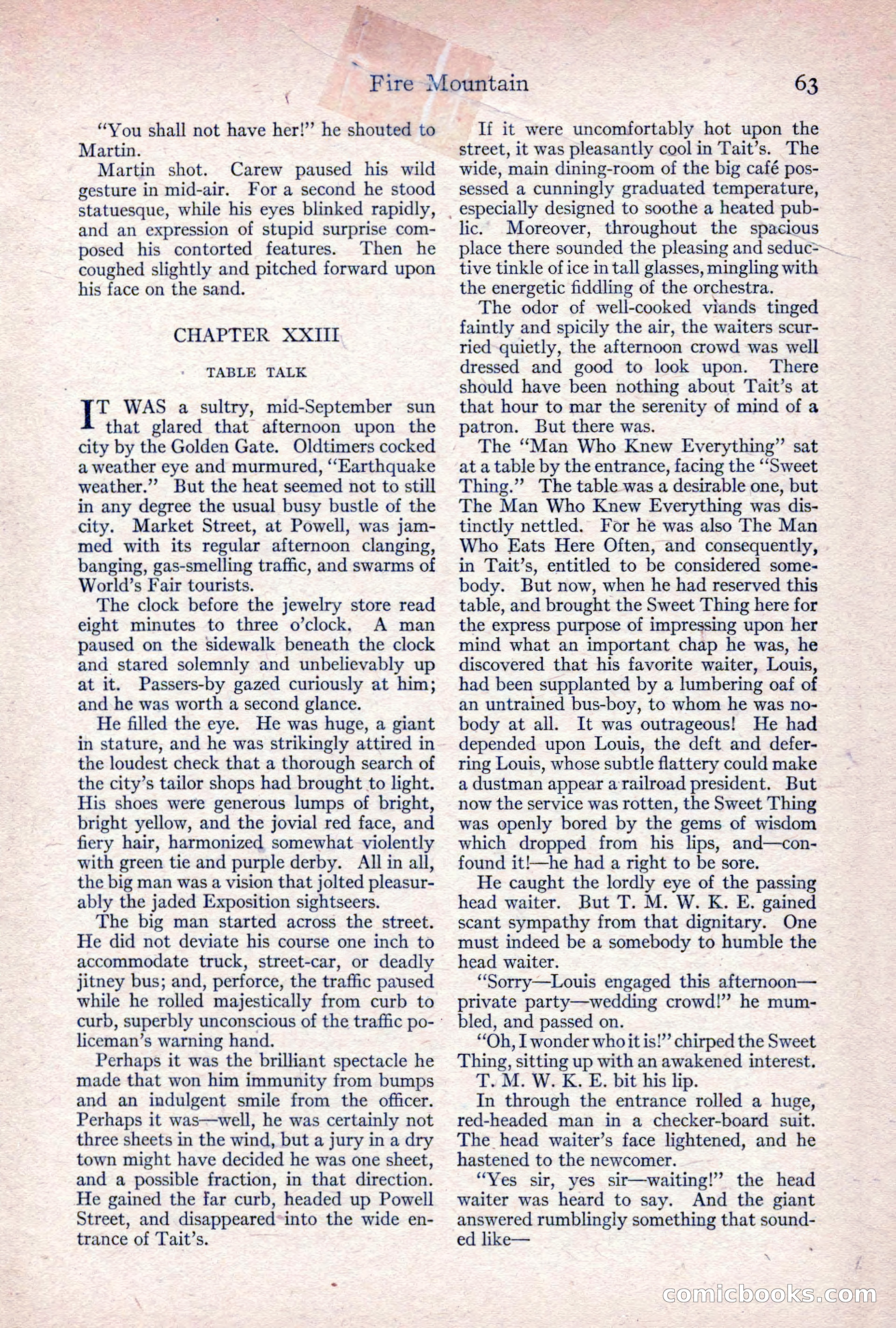Adventure Magazine, April 1917 — page 65 of 196