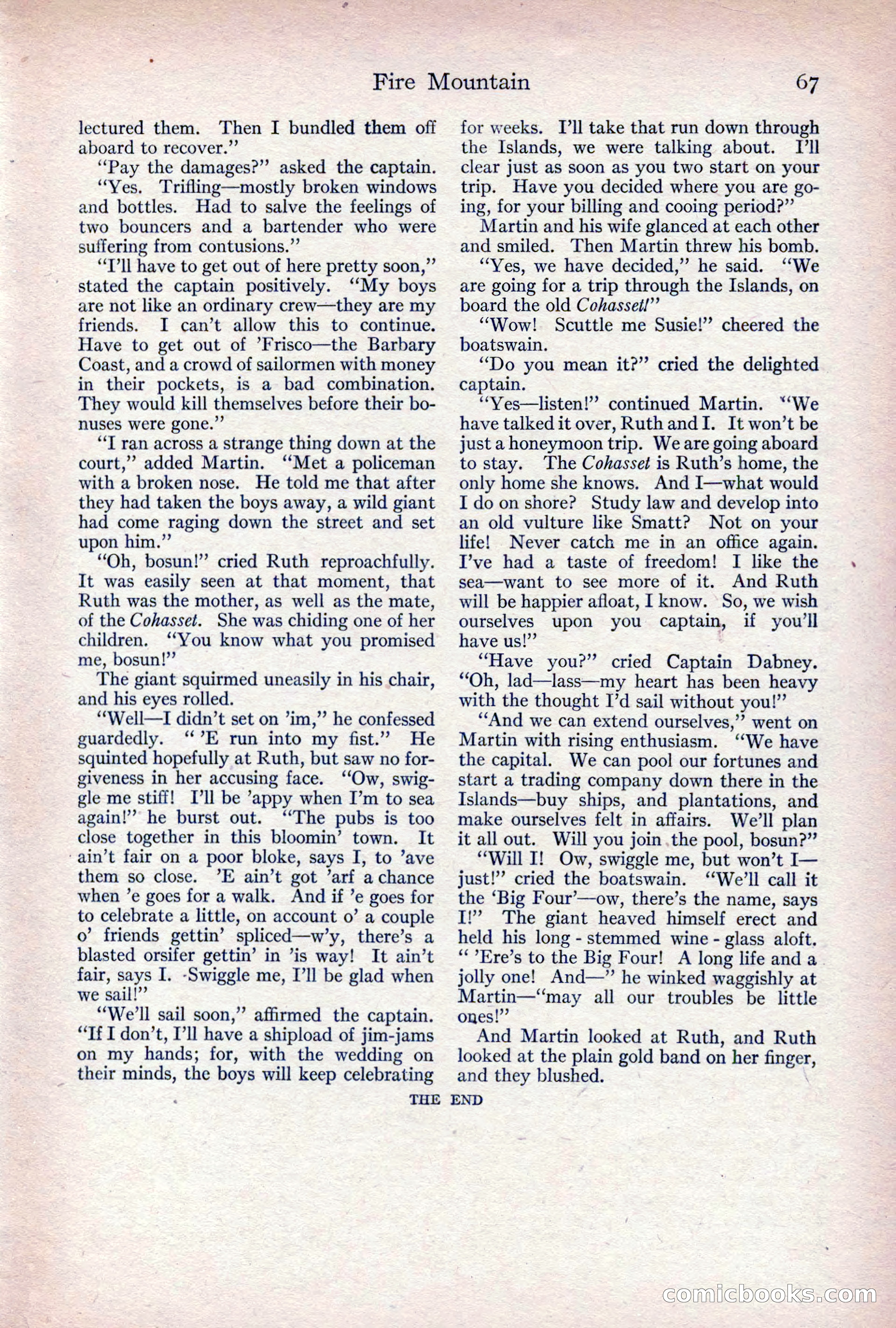 Adventure Magazine, April 1917 — page 69 of 196