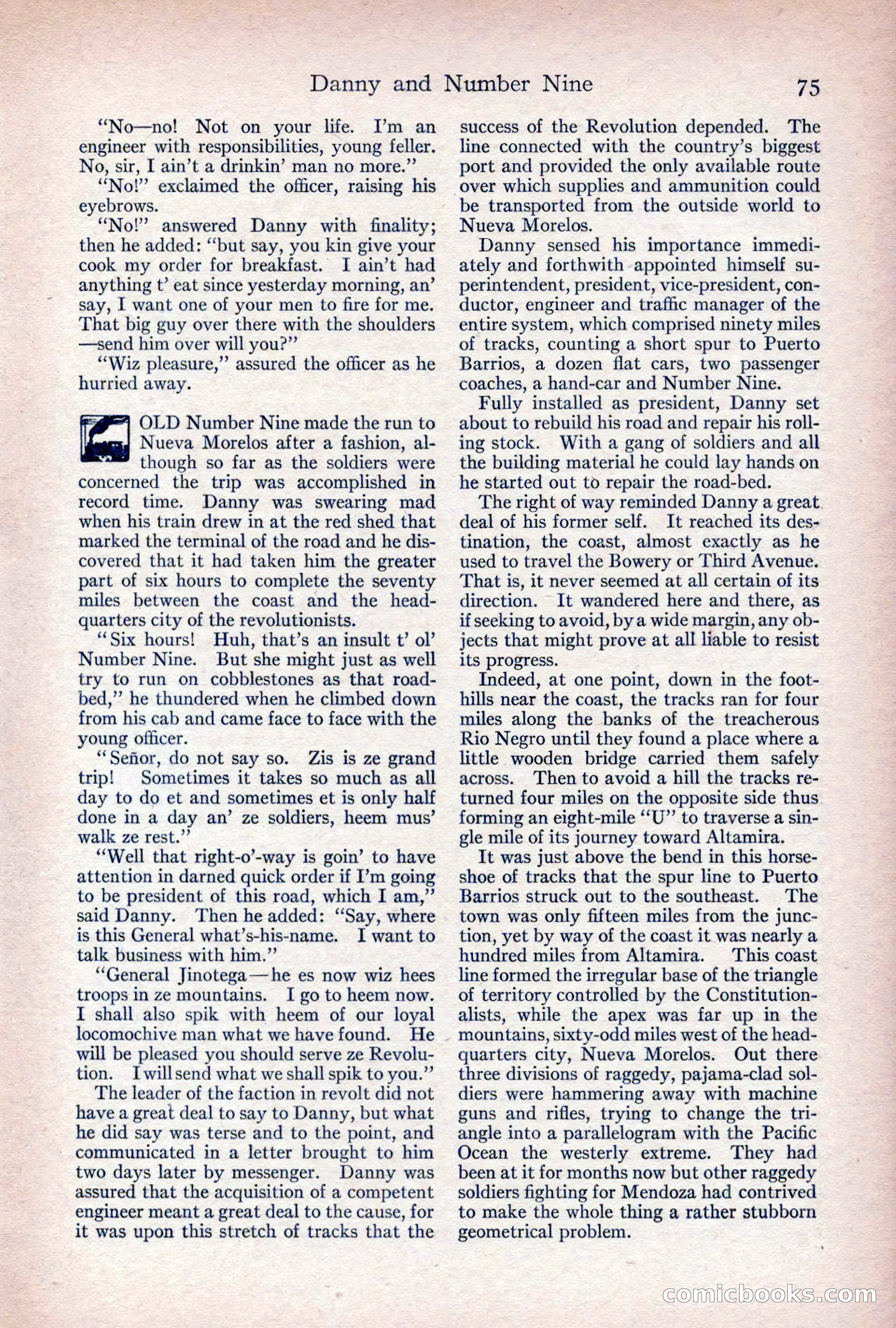 Adventure Magazine, April 1917 — page 77 of 196