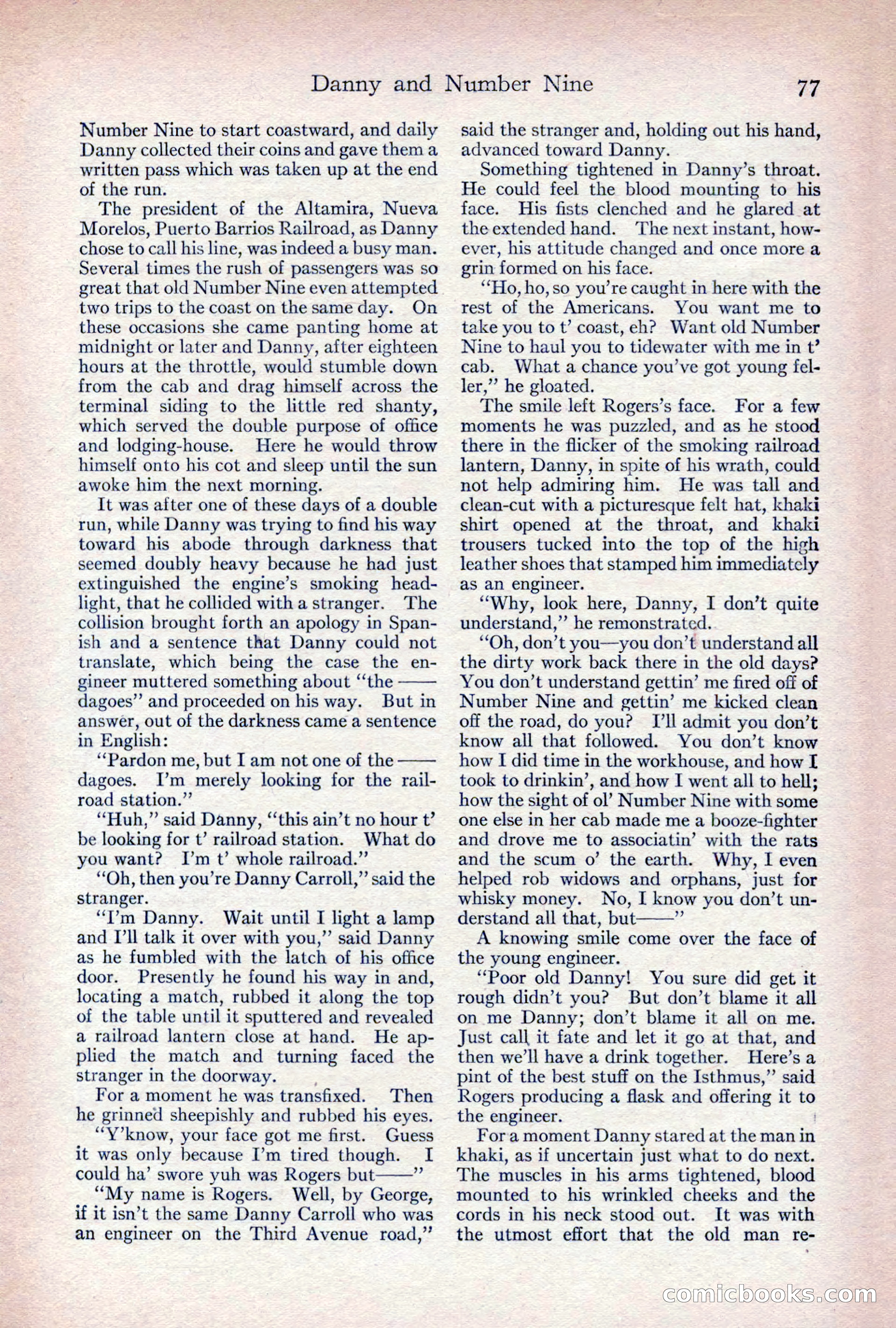 Adventure Magazine, April 1917 — page 79 of 196