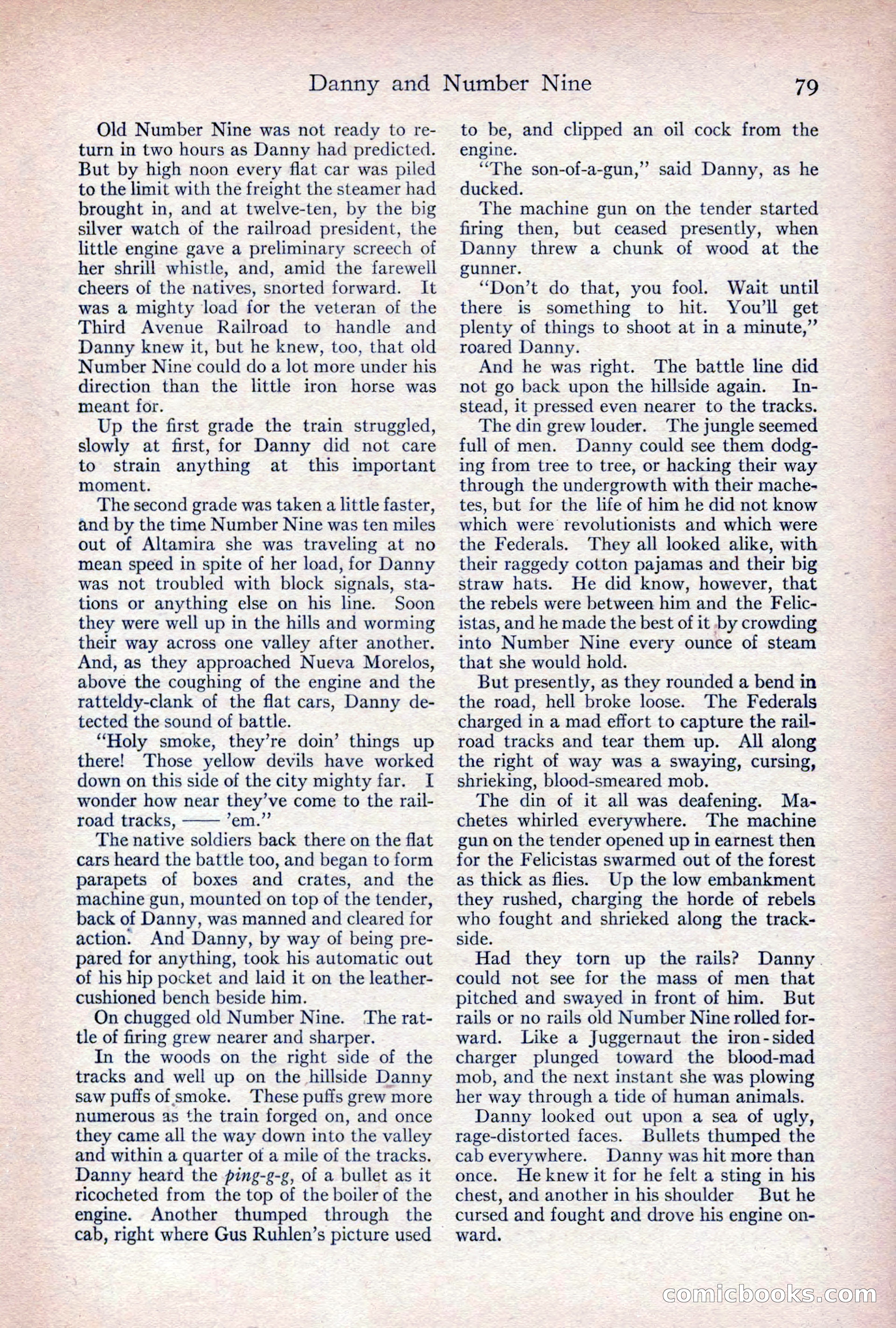 Adventure Magazine, April 1917 — page 81 of 196