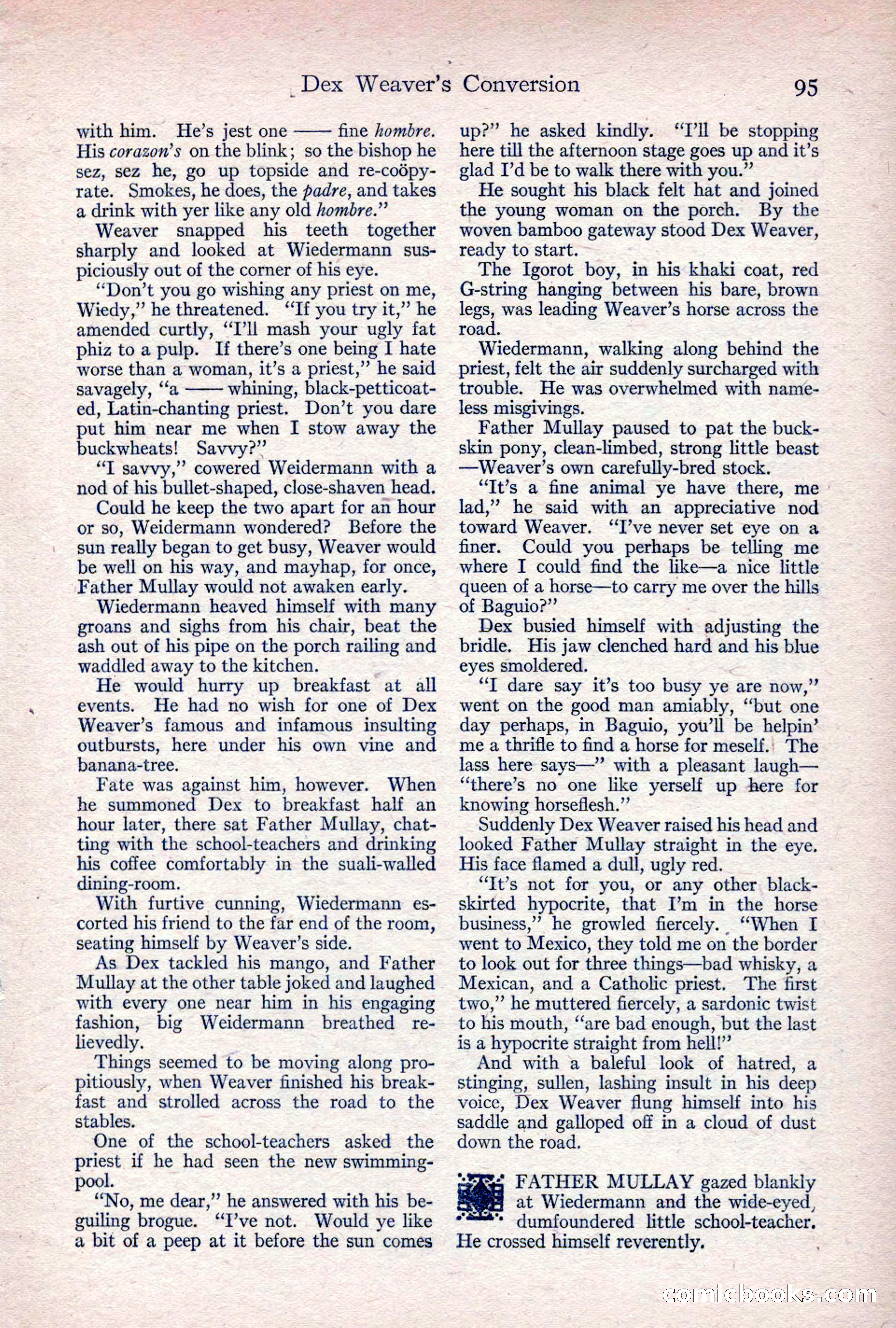 Adventure Magazine, April 1917 — page 97 of 196