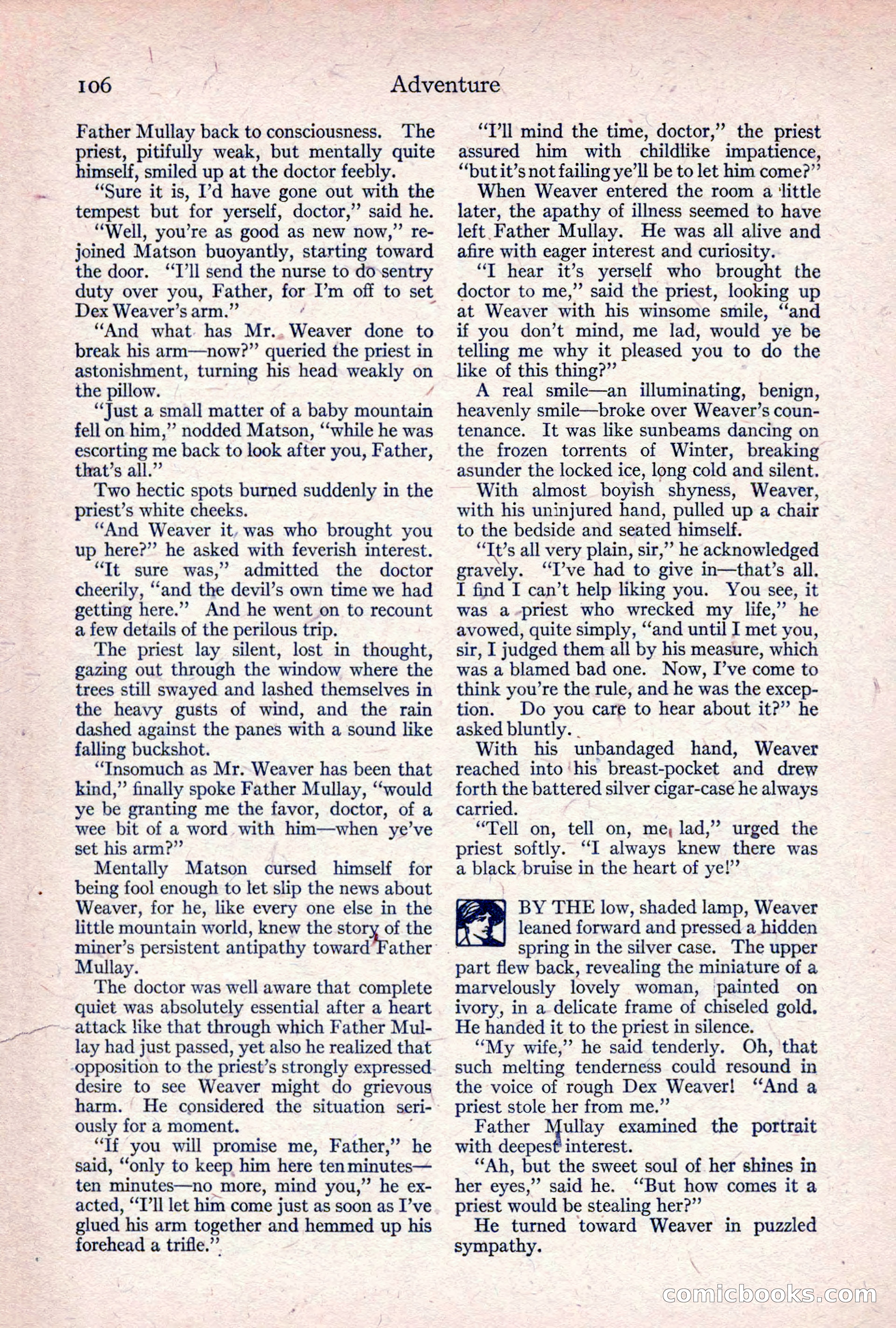 Adventure Magazine, April 1917 — page 108 of 196