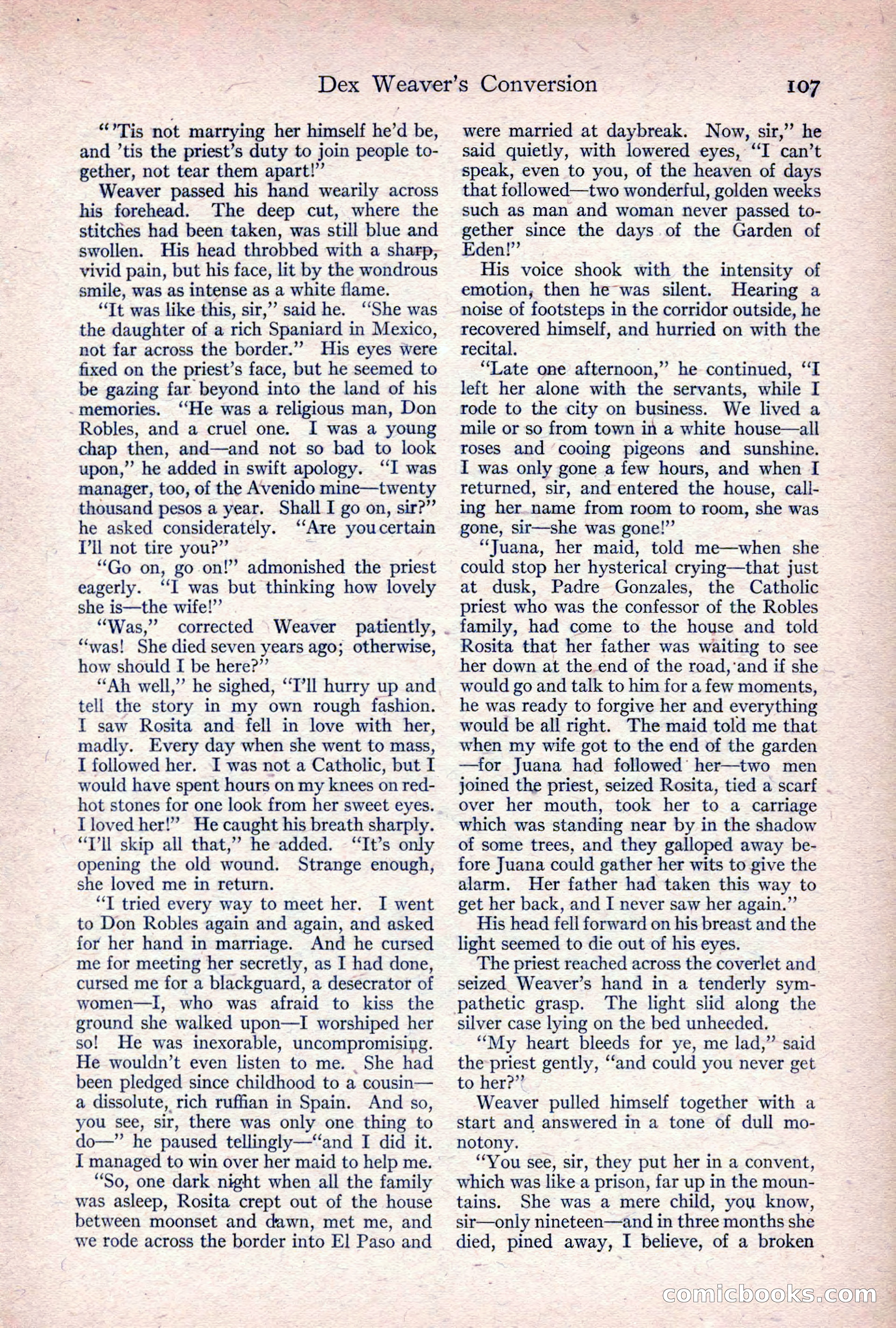 Adventure Magazine, April 1917 — page 109 of 196
