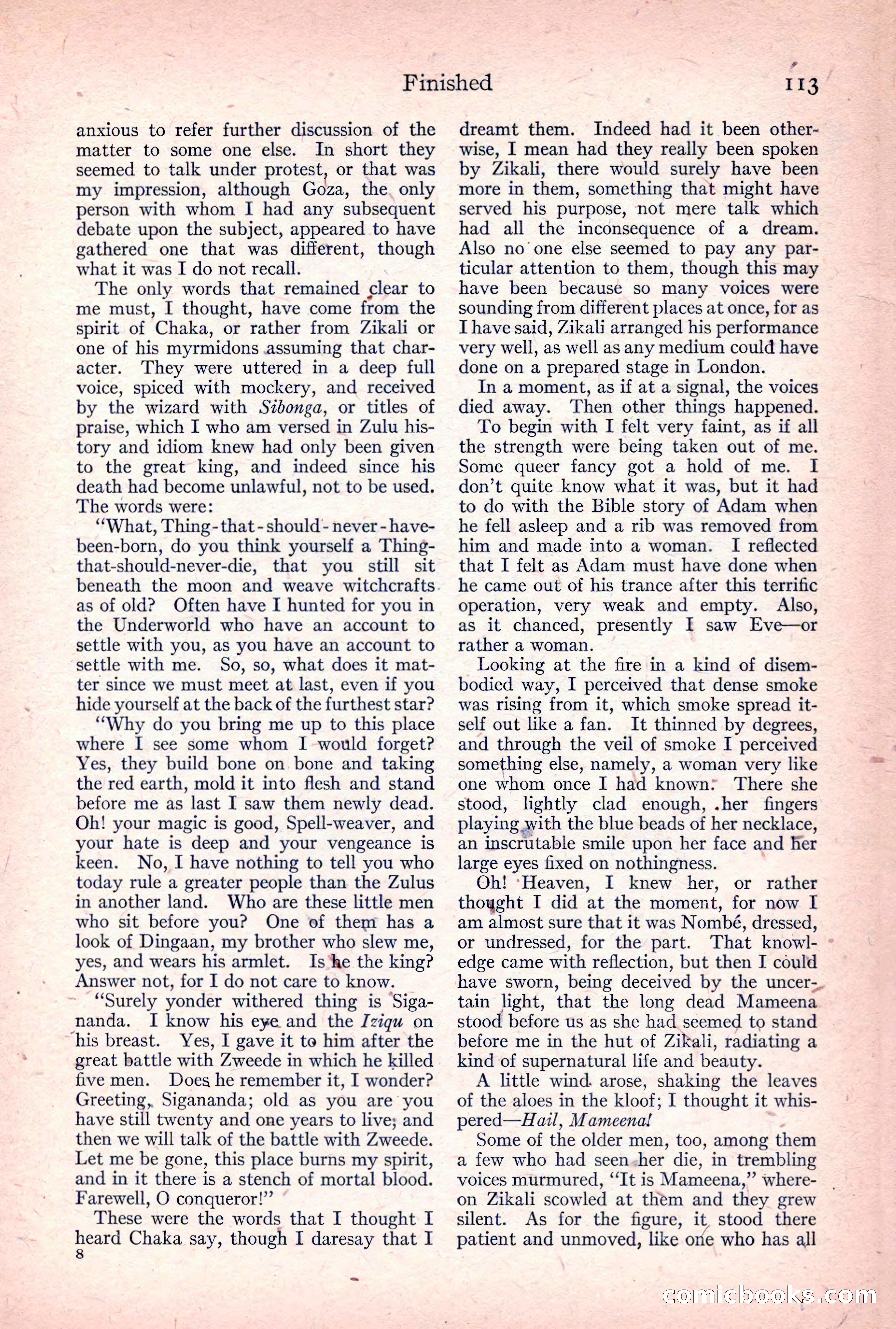 Adventure Magazine, April 1917 — page 115 of 196