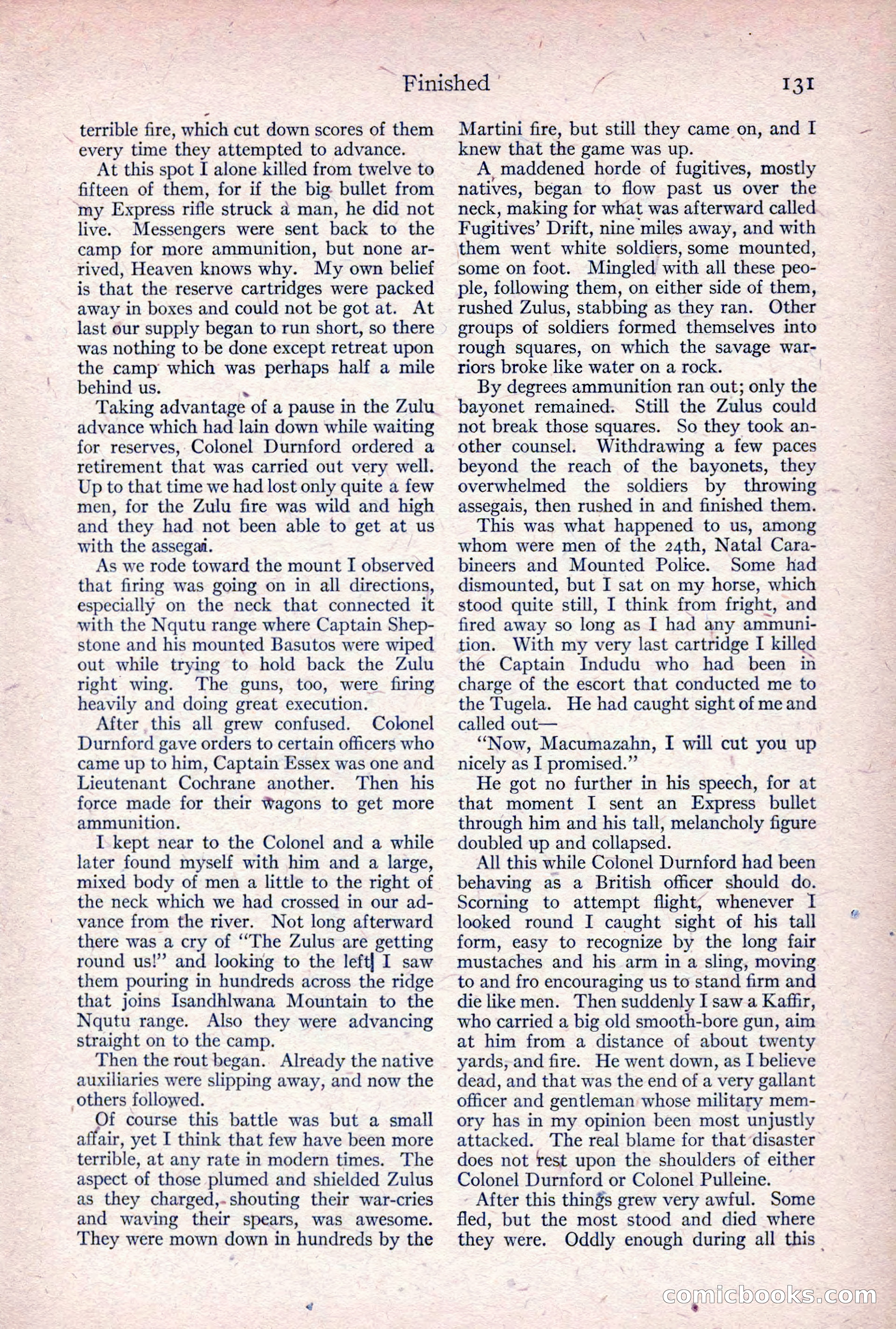 Adventure Magazine, April 1917 — page 133 of 196