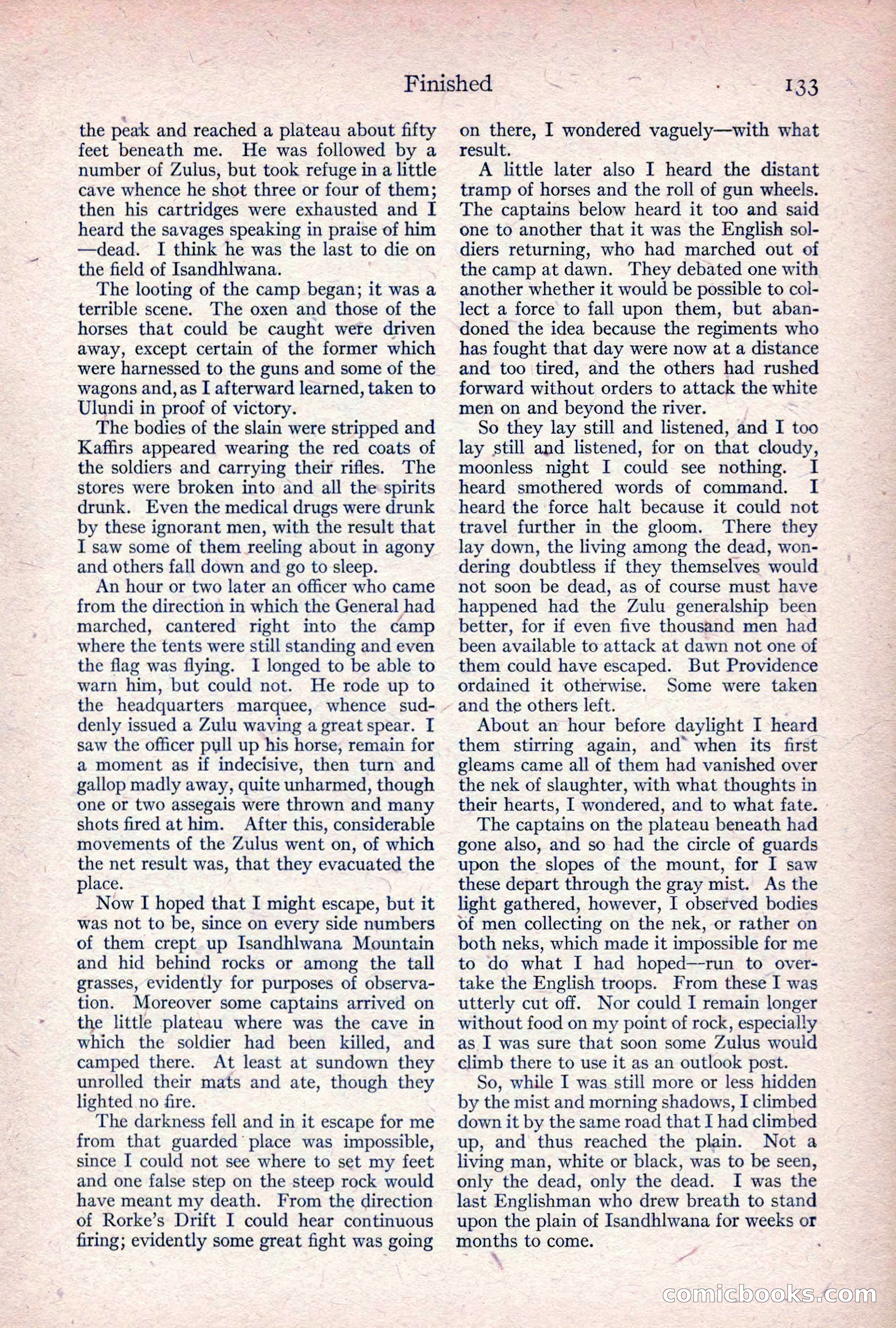 Adventure Magazine, April 1917 — page 135 of 196