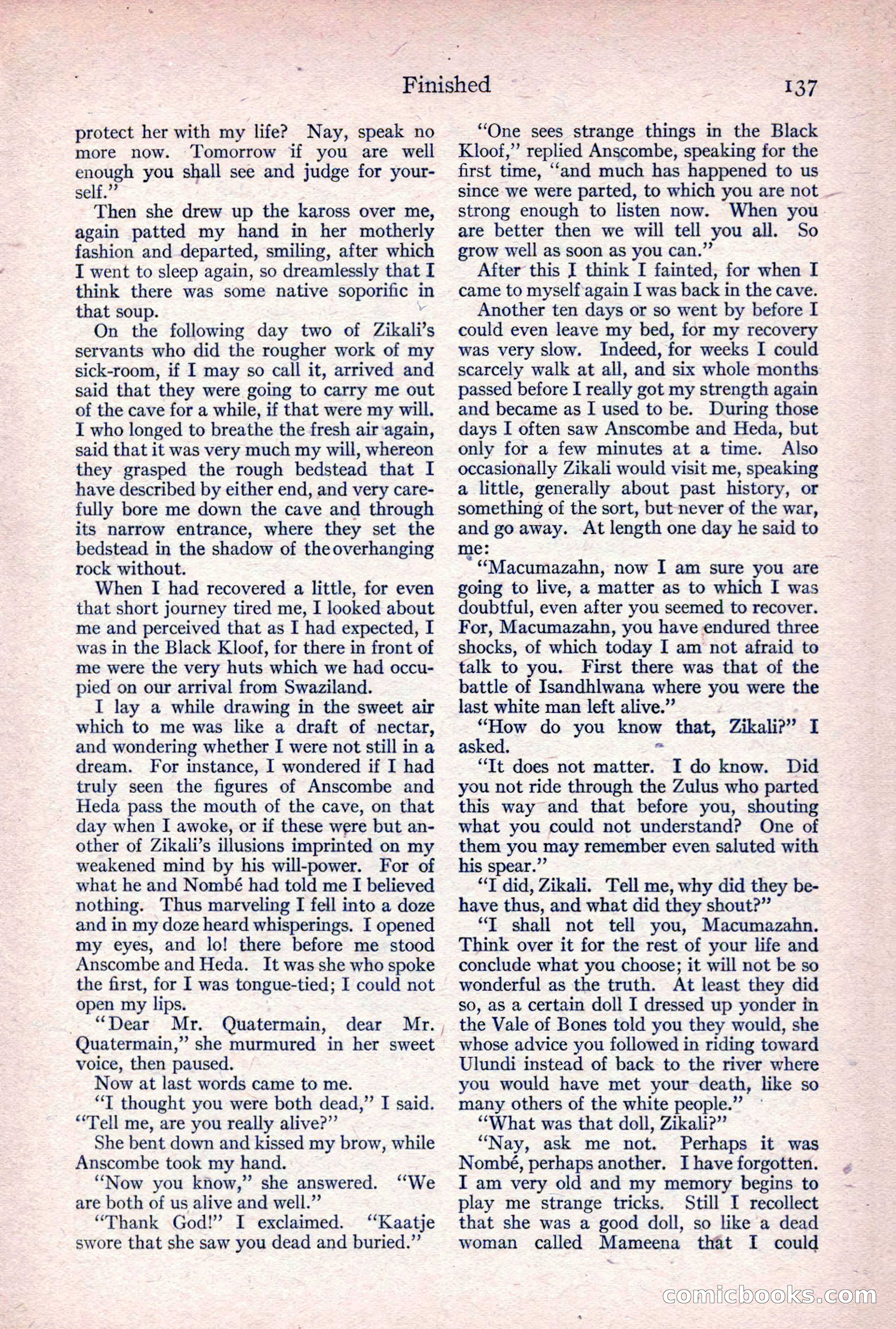 Adventure Magazine, April 1917 — page 139 of 196