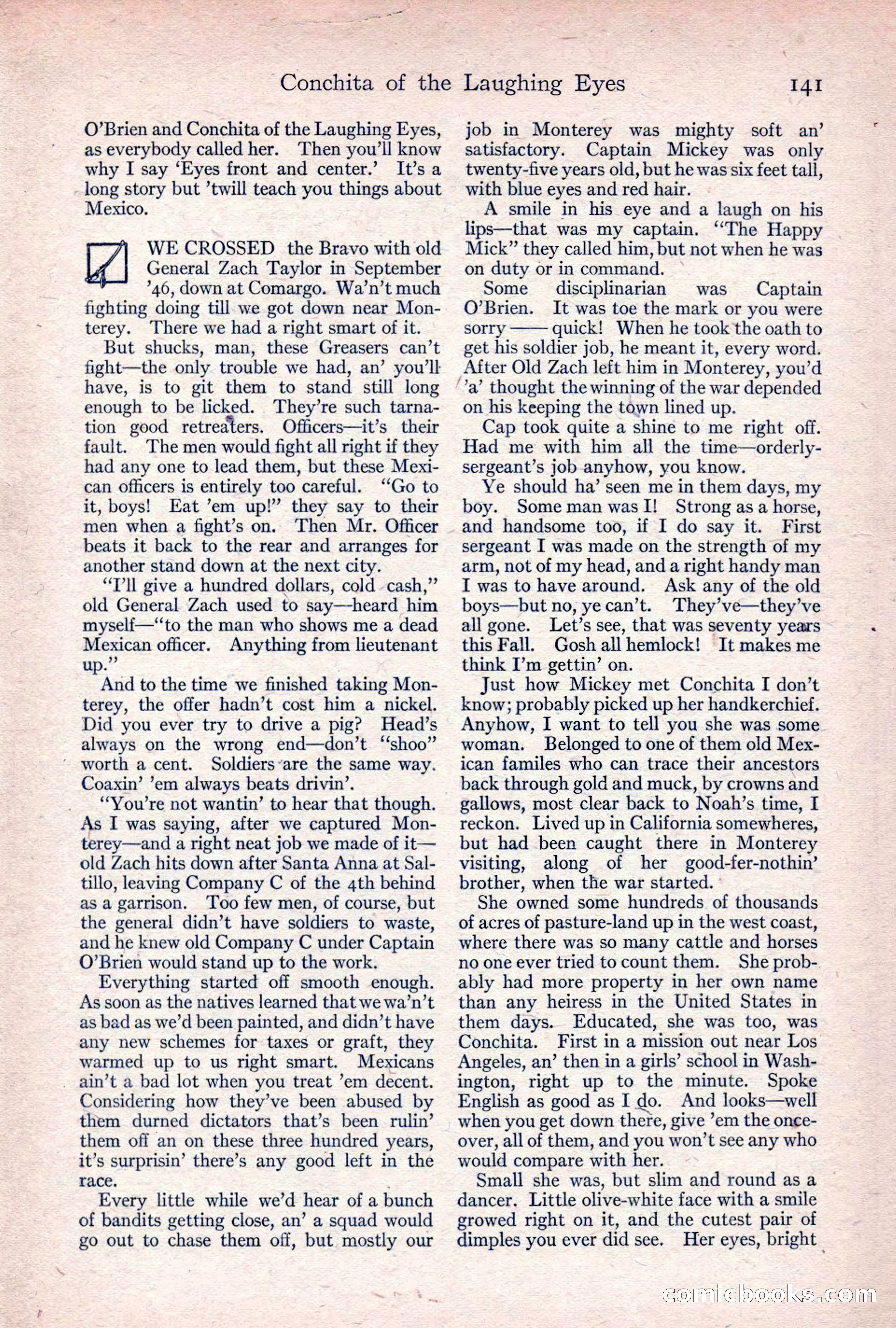 Adventure Magazine, April 1917 — page 143 of 196