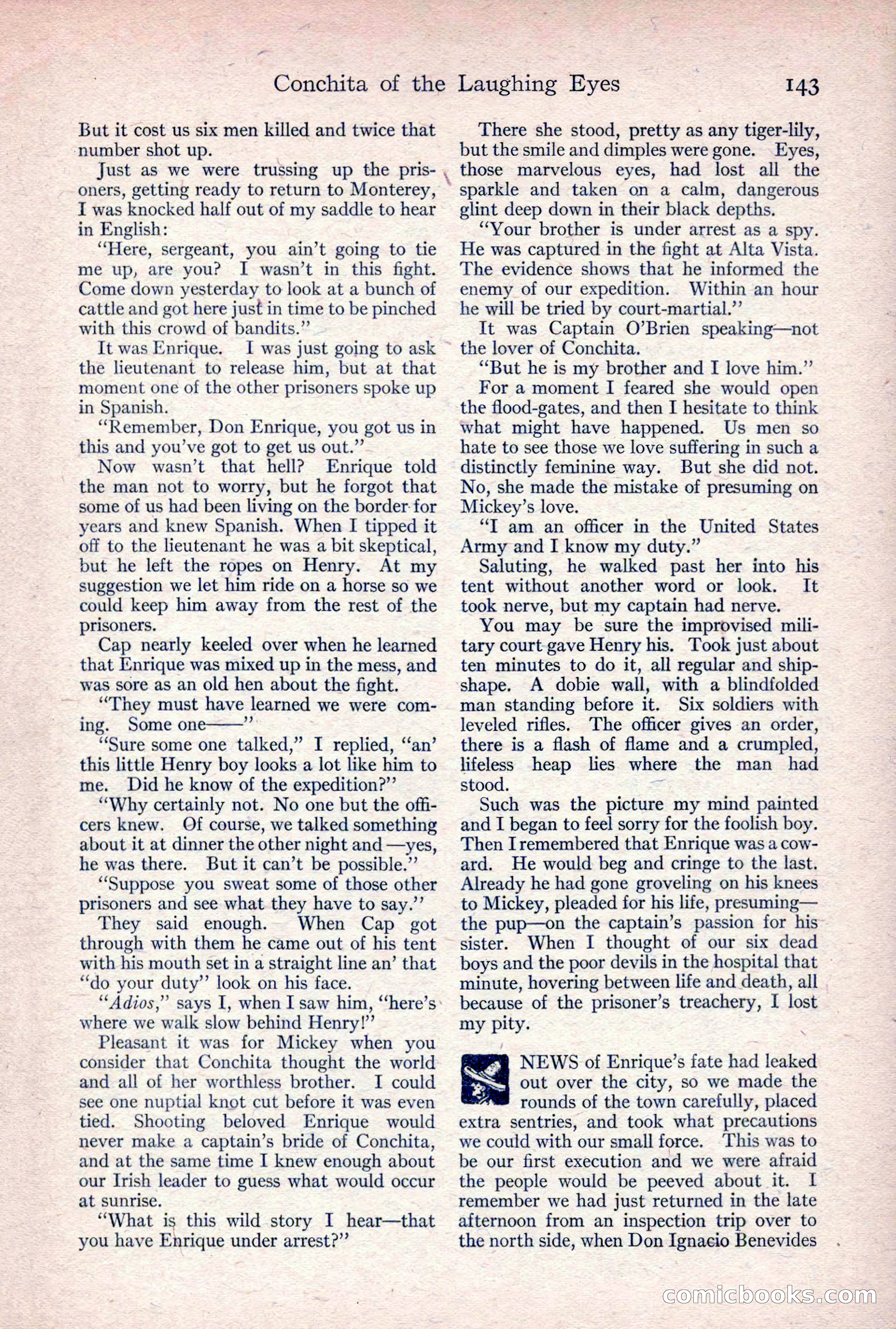 Adventure Magazine, April 1917 — page 145 of 196