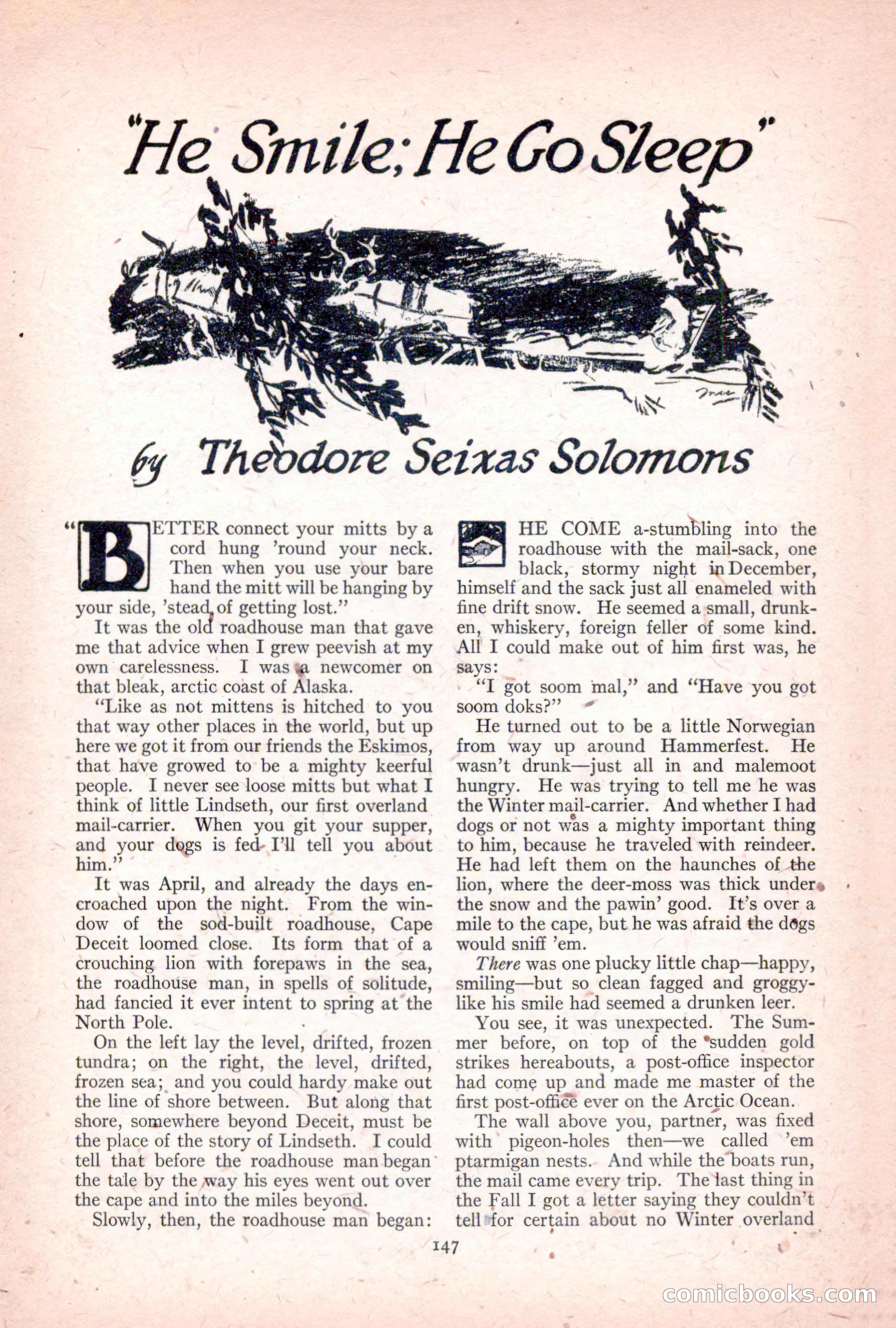 Adventure Magazine, April 1917 — page 149 of 196