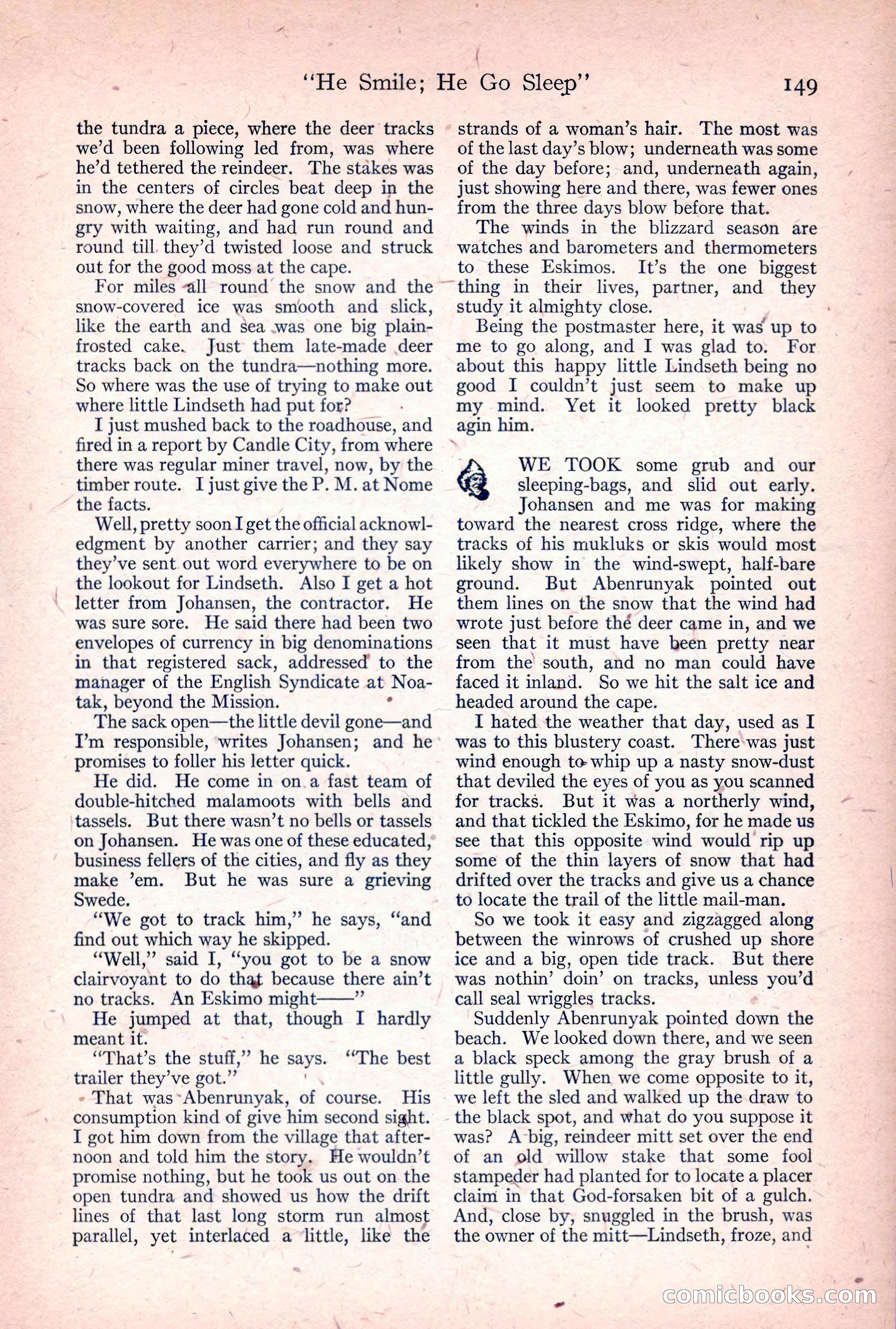 Adventure Magazine, April 1917 — page 151 of 196