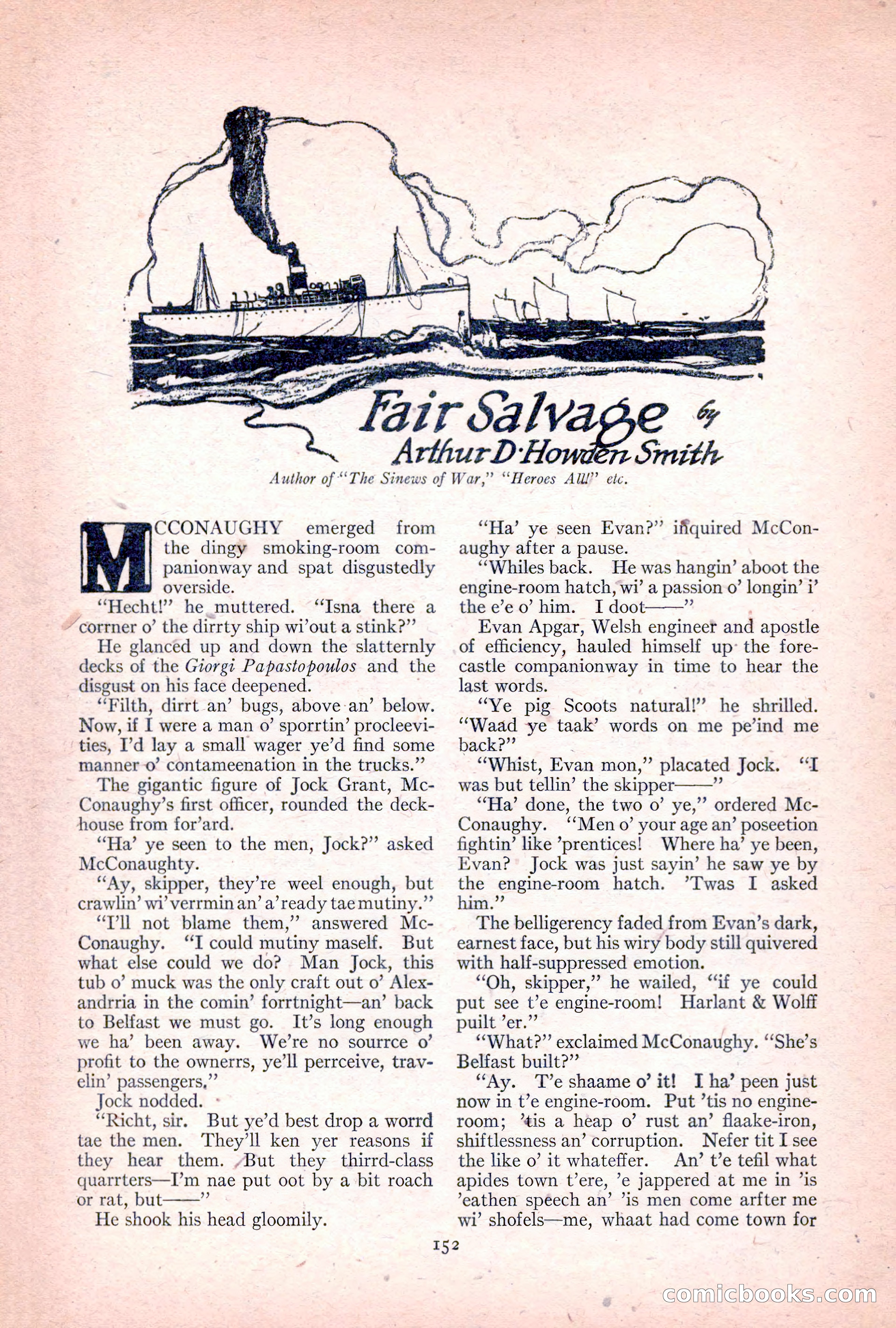 Adventure Magazine, April 1917 — page 154 of 196