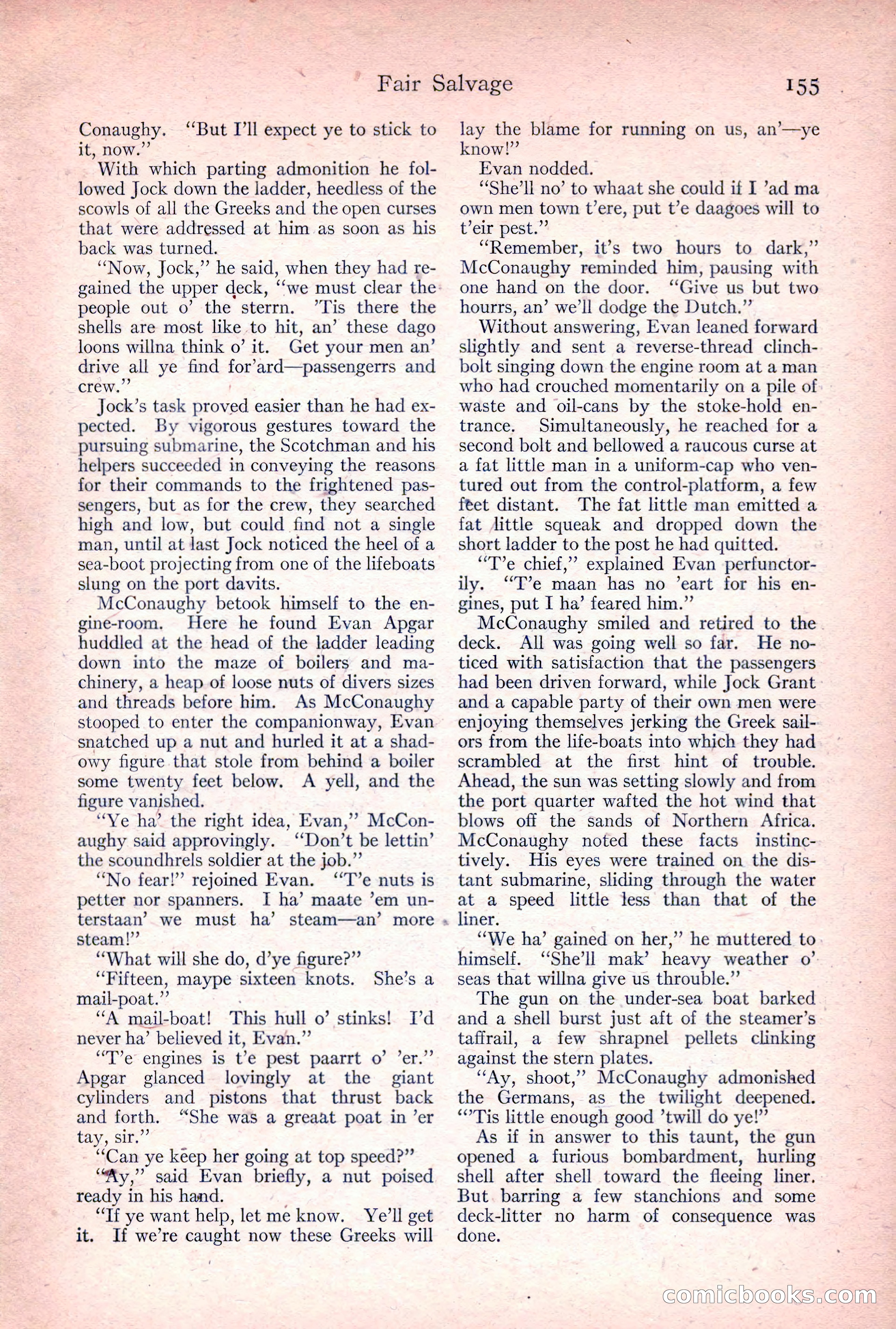 Adventure Magazine, April 1917 — page 157 of 196