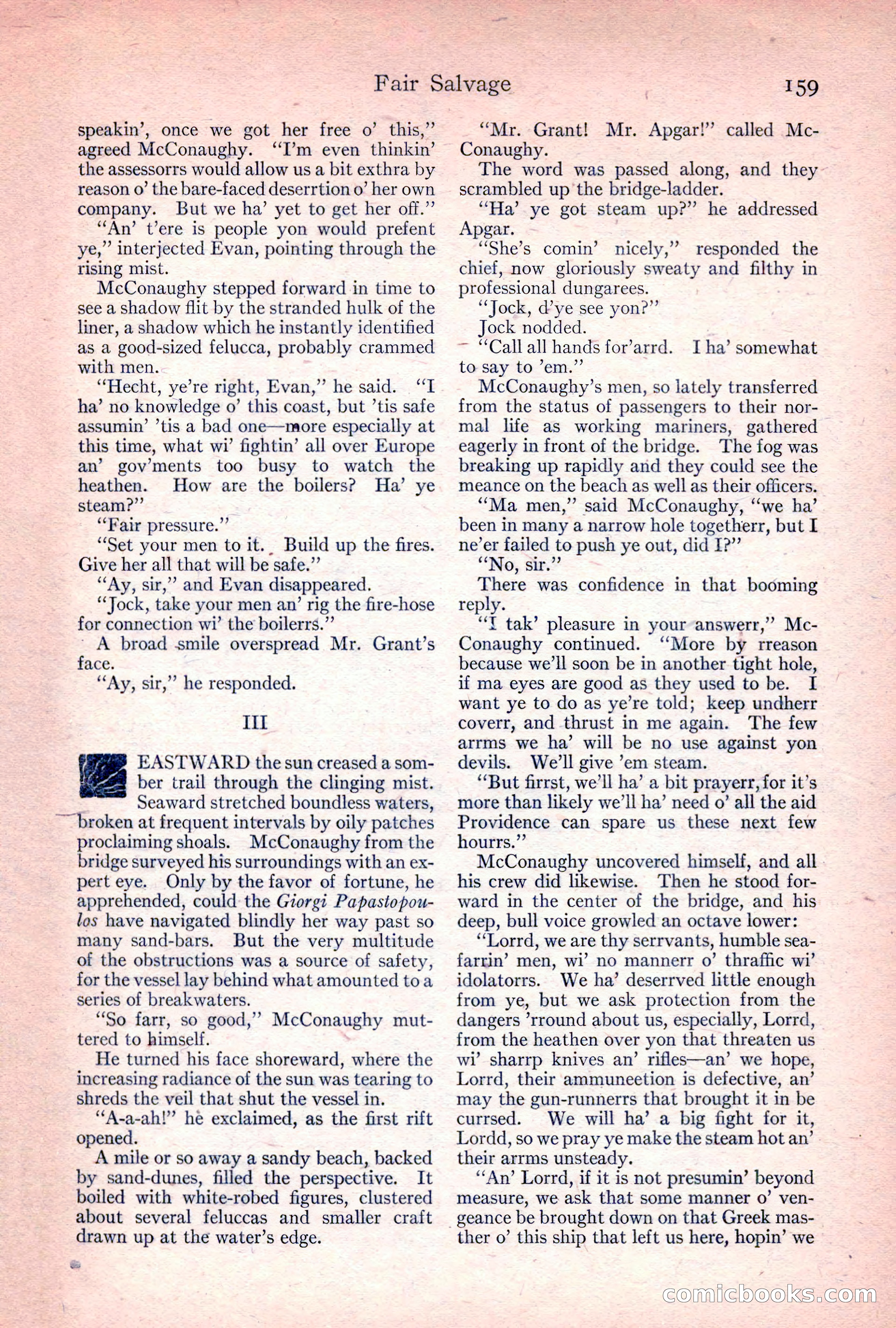 Adventure Magazine, April 1917 — page 161 of 196