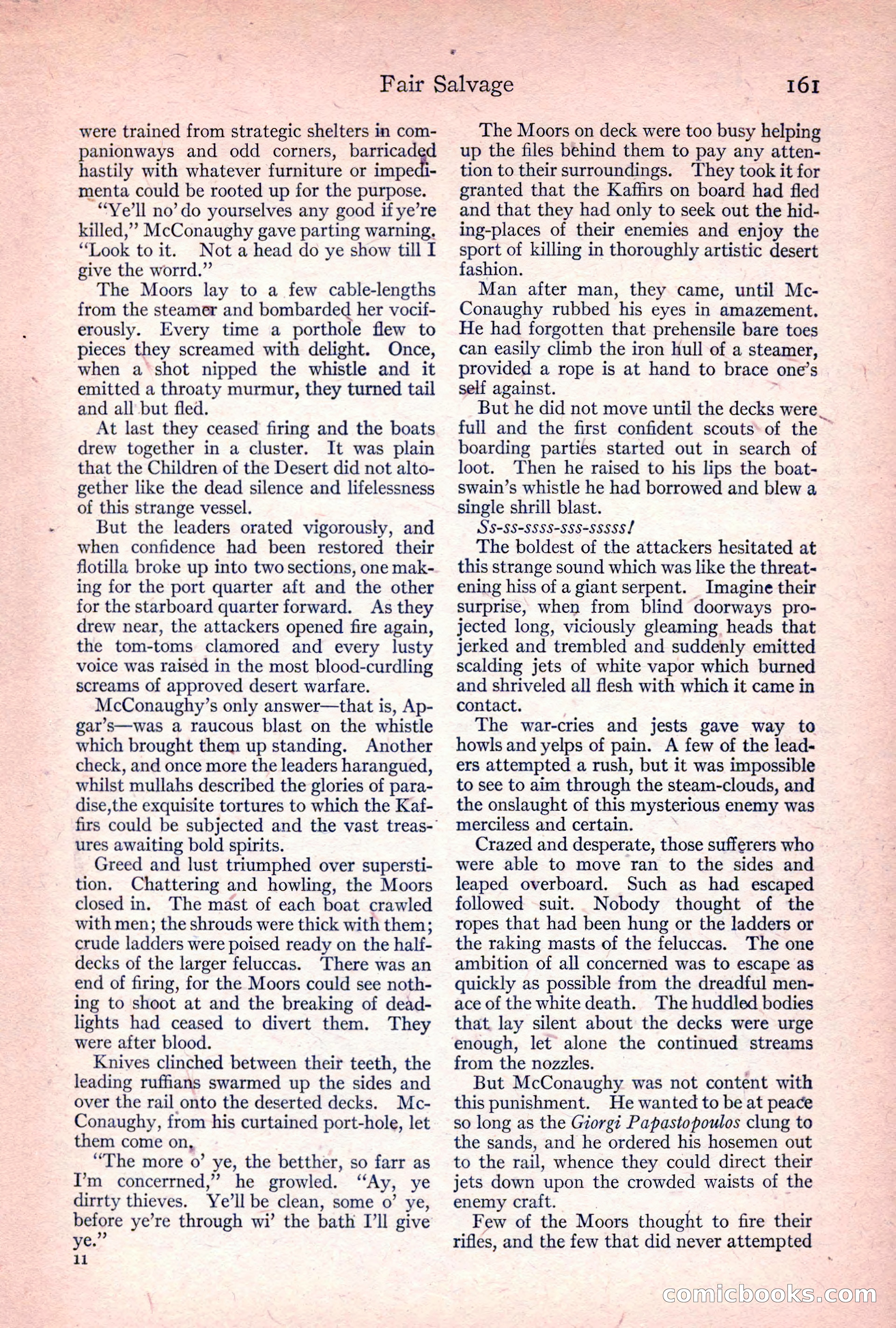 Adventure Magazine, April 1917 — page 163 of 196