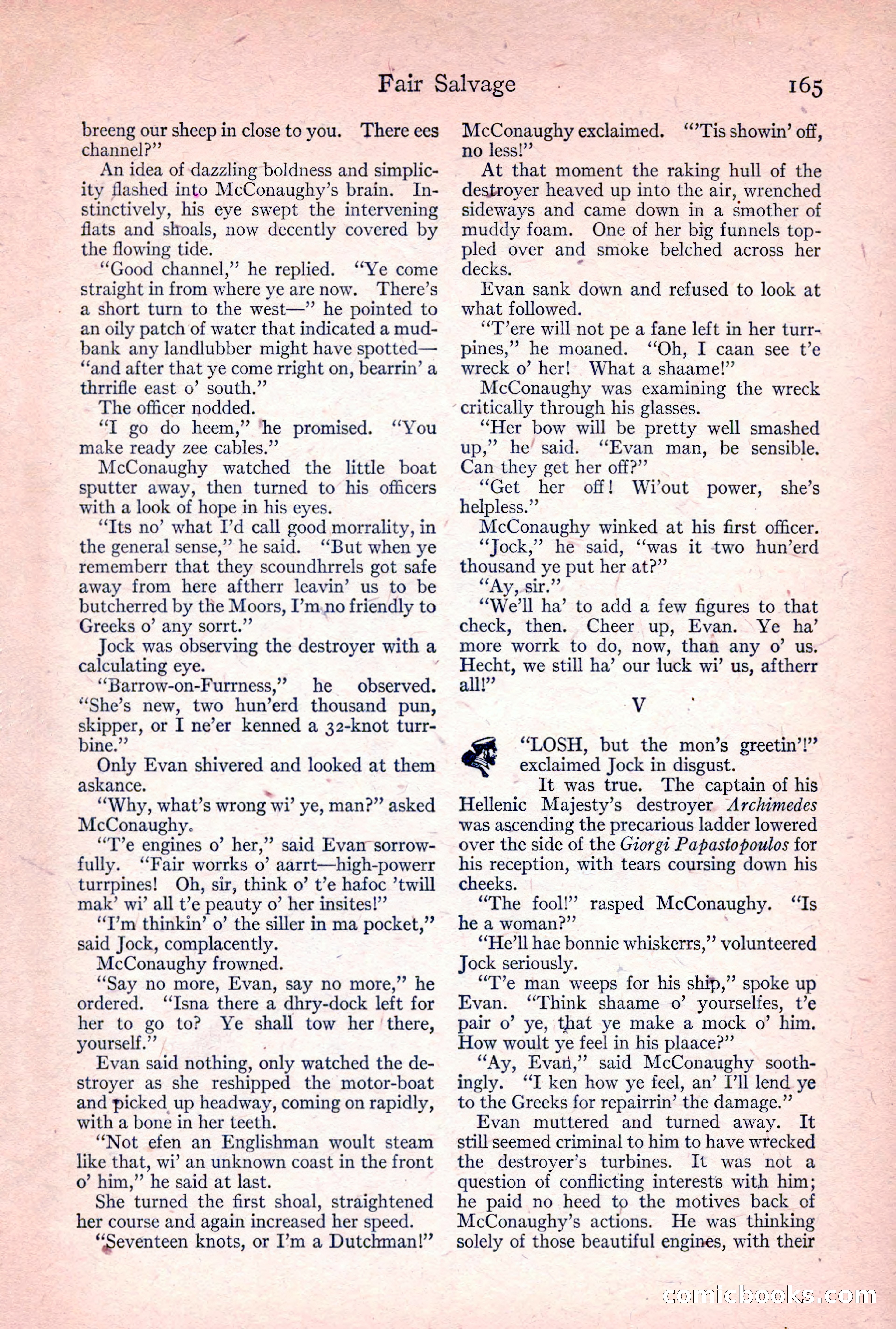 Adventure Magazine, April 1917 — page 167 of 196