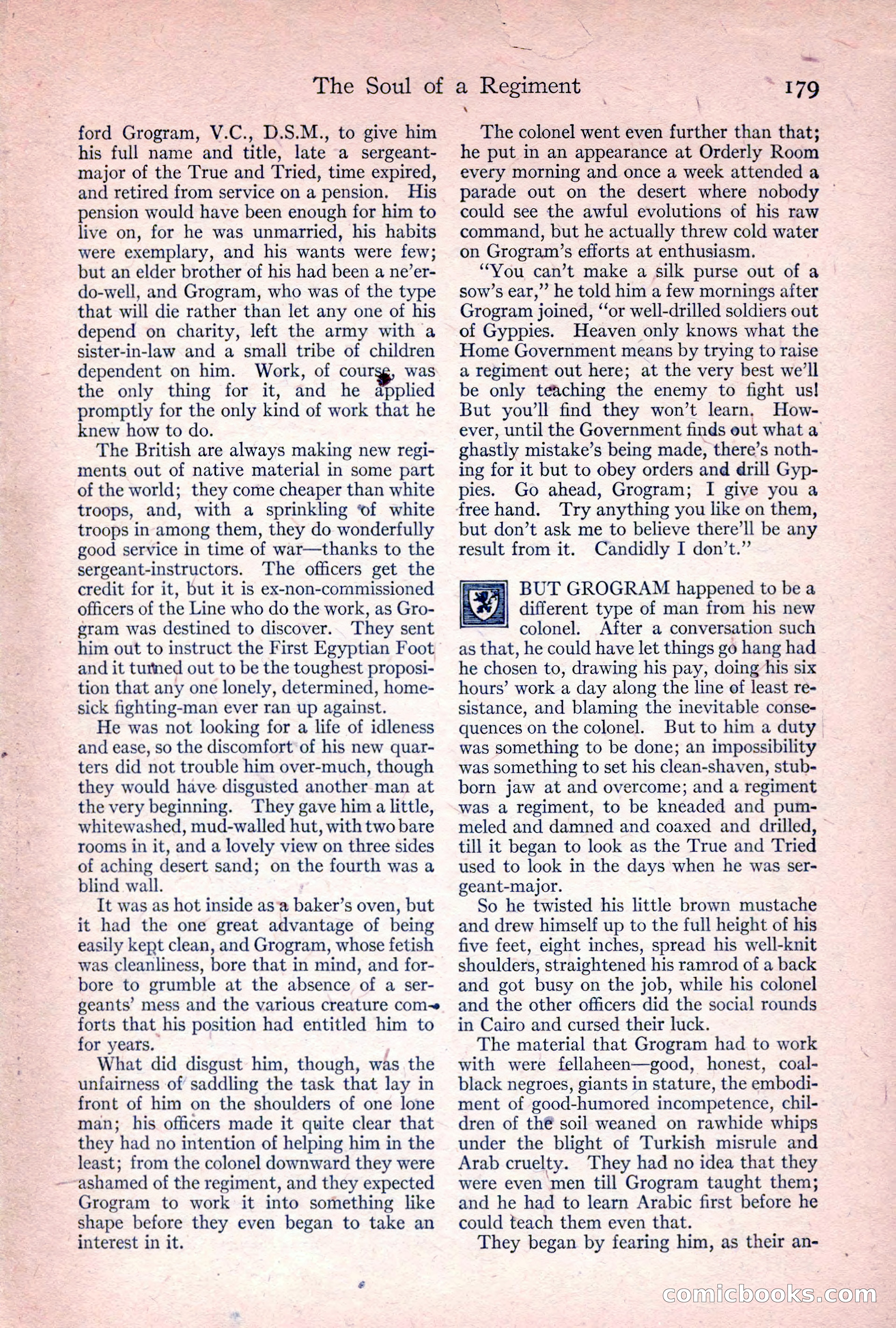 Adventure Magazine, April 1917 — page 181 of 196