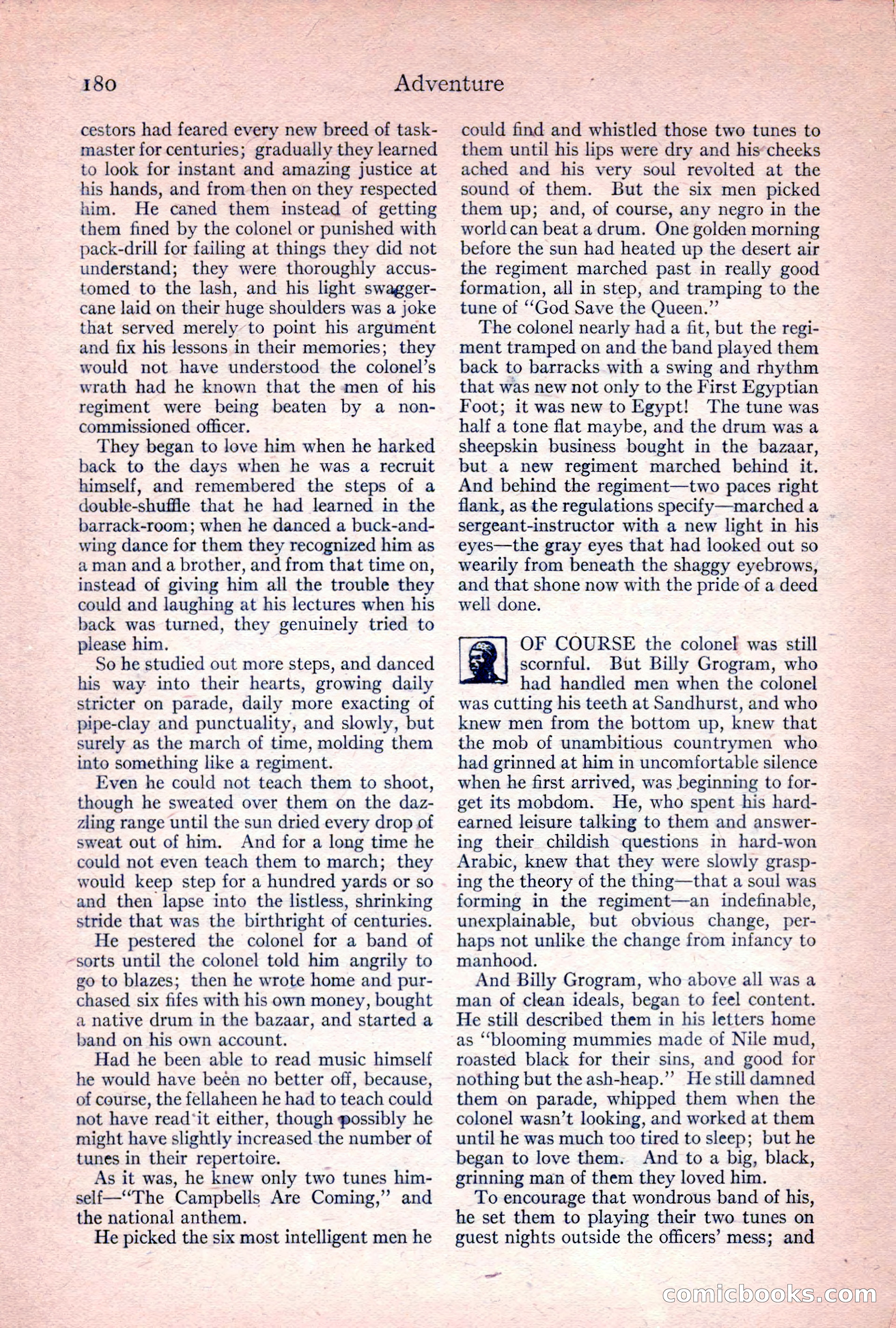 Adventure Magazine, April 1917 — page 182 of 196