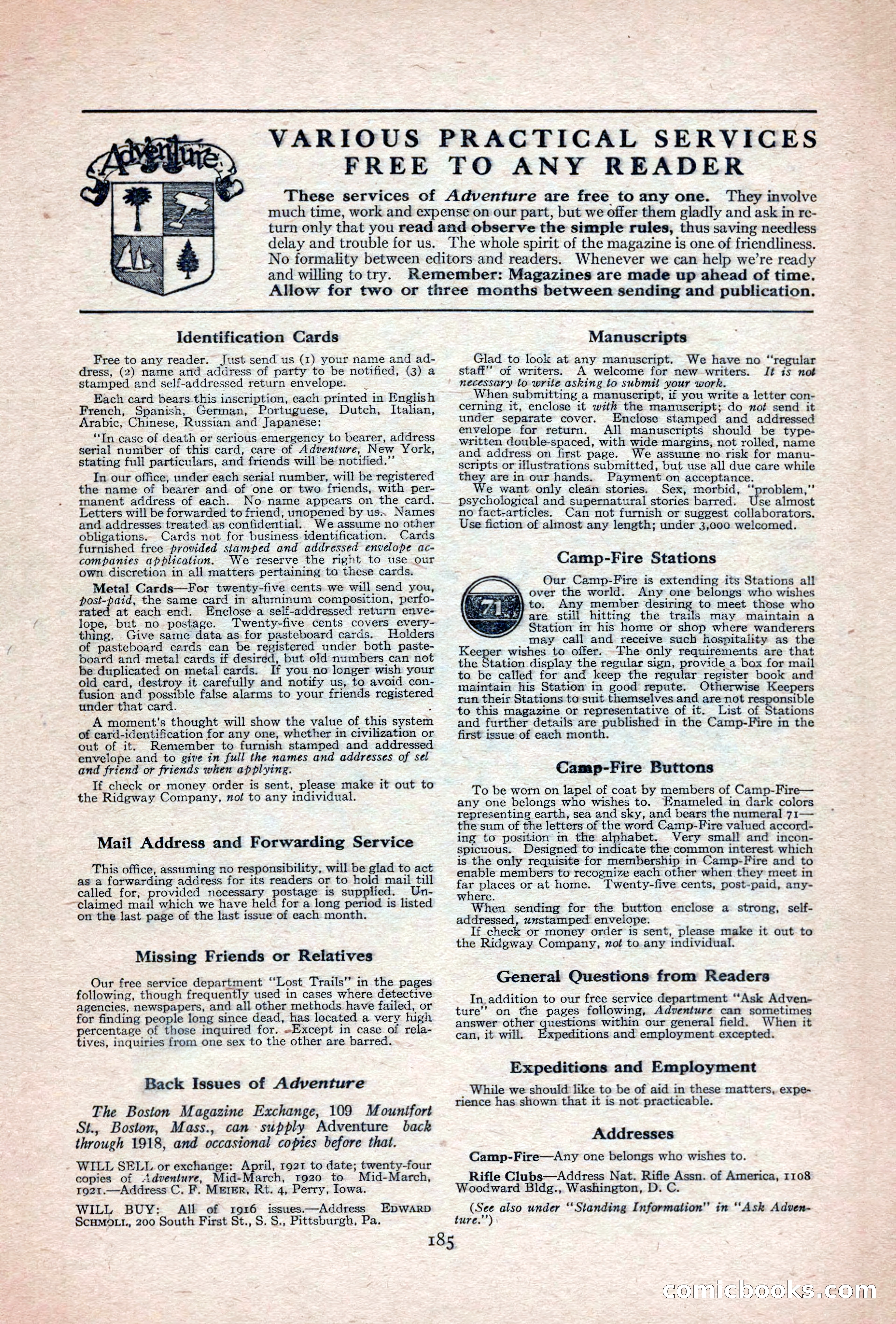 Adventure Magazine — page 187 of 196