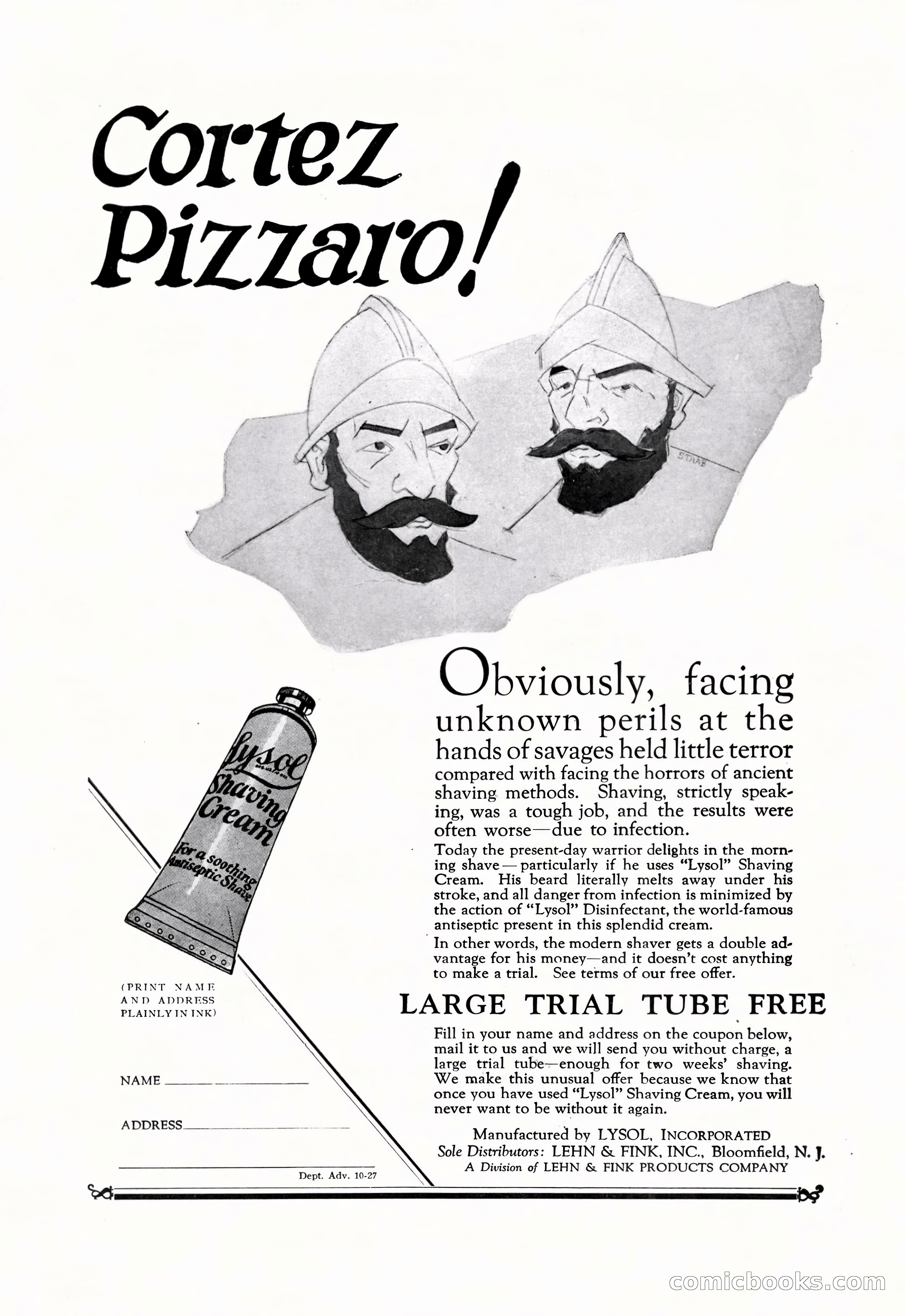 Adventure Magazine, October 15, 1927 — page 2 of 196