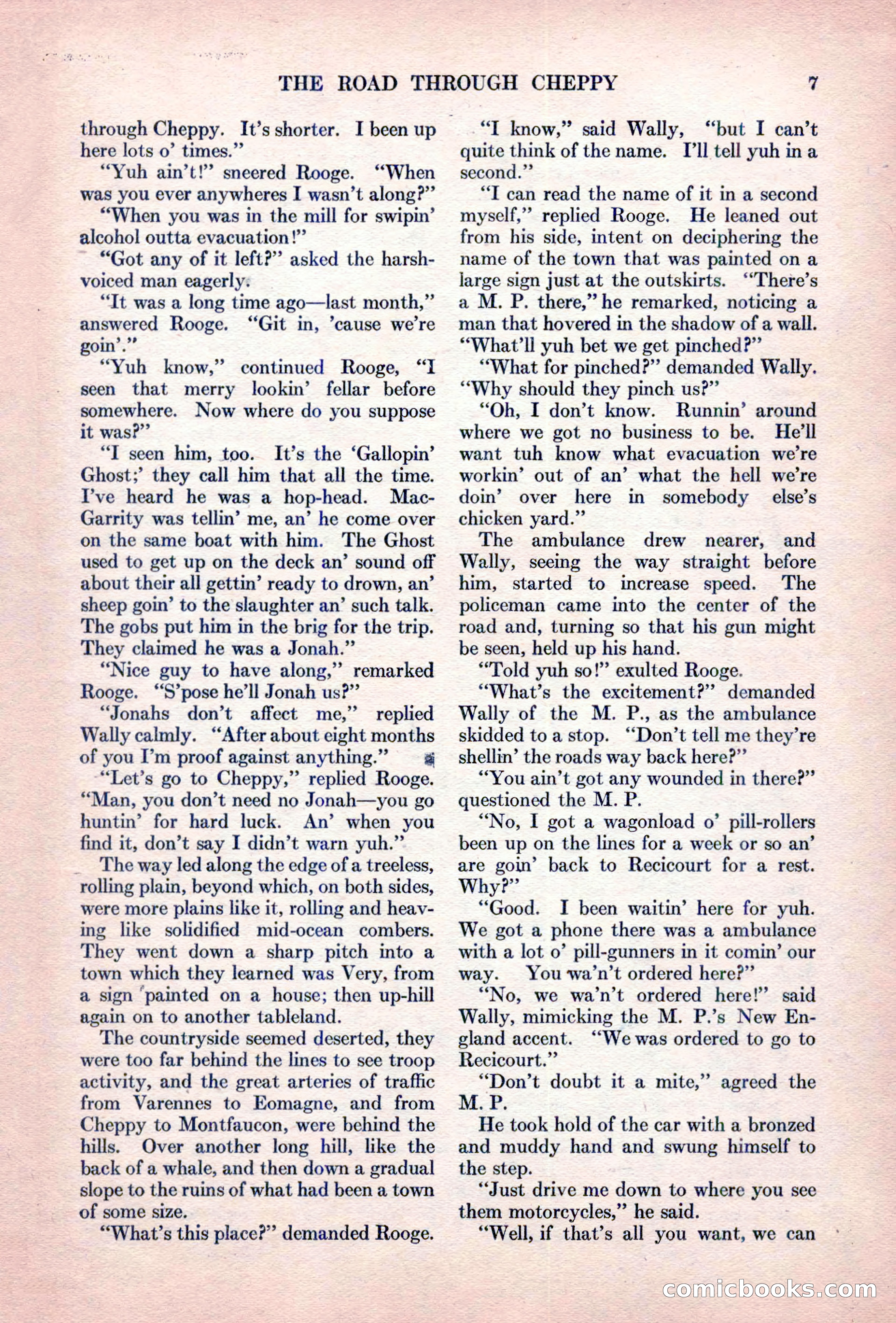 Adventure Magazine, October 15, 1927 — page 9 of 196