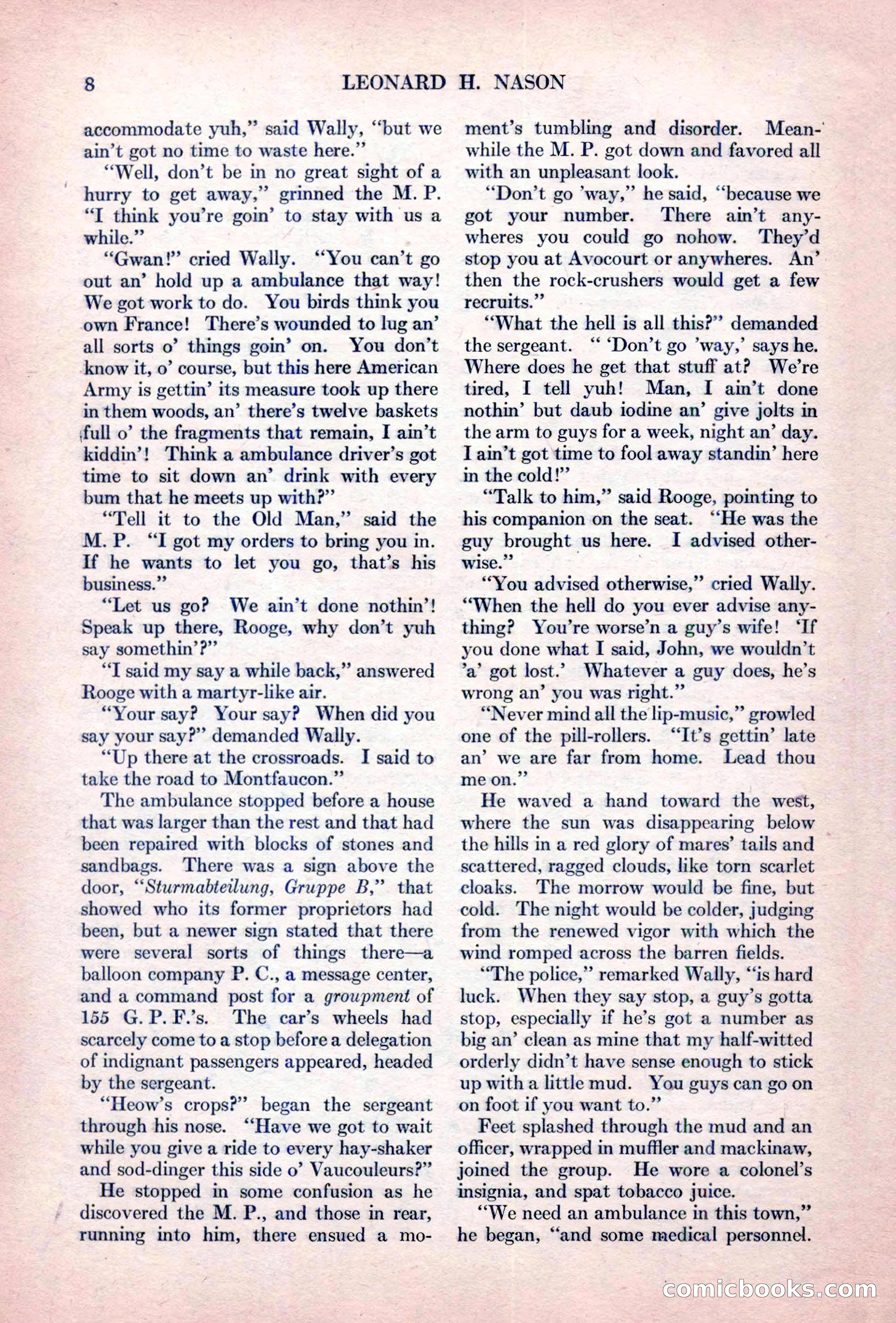 Adventure Magazine, October 15, 1927 — page 10 of 196