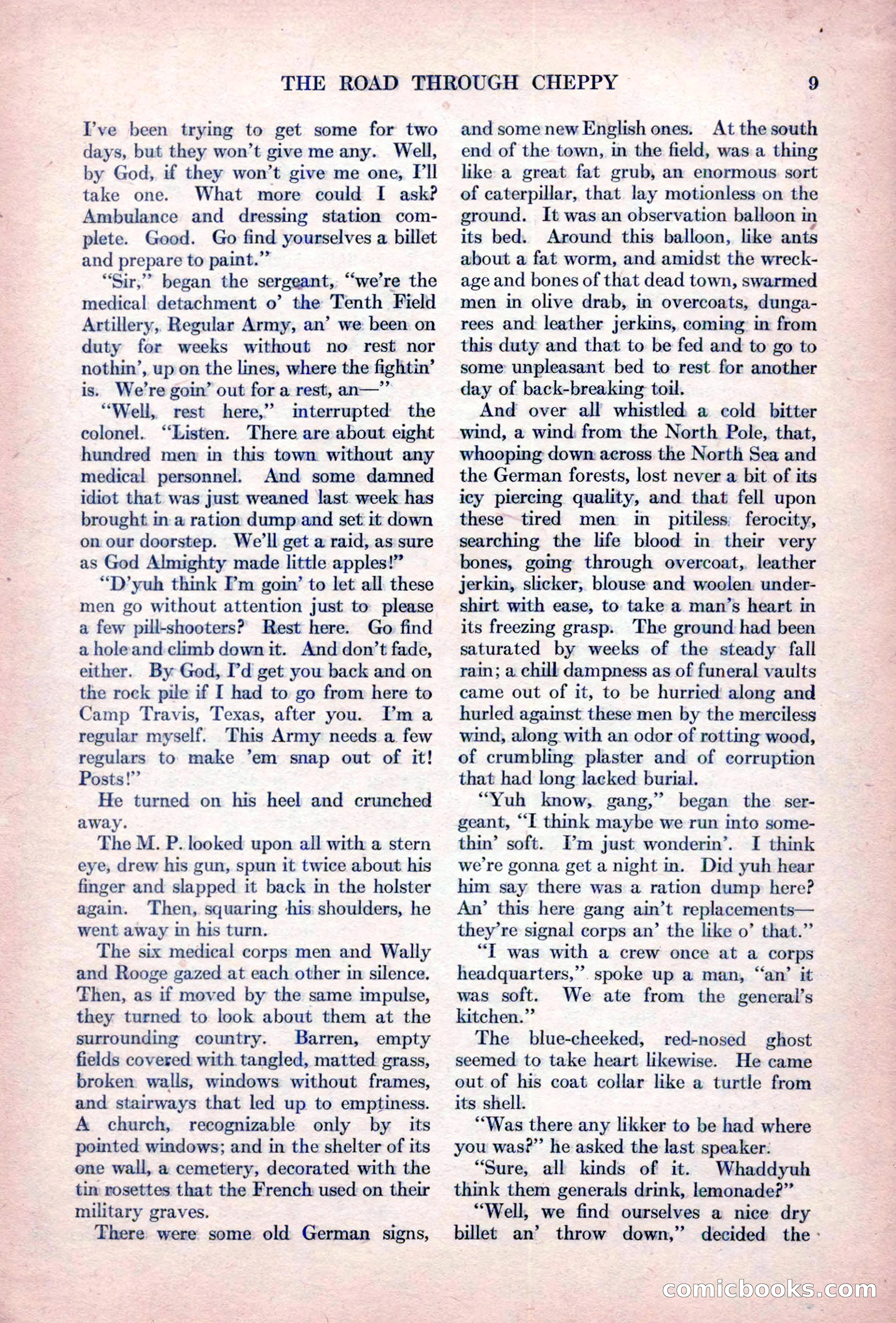 Adventure Magazine, October 15, 1927 — page 11 of 196
