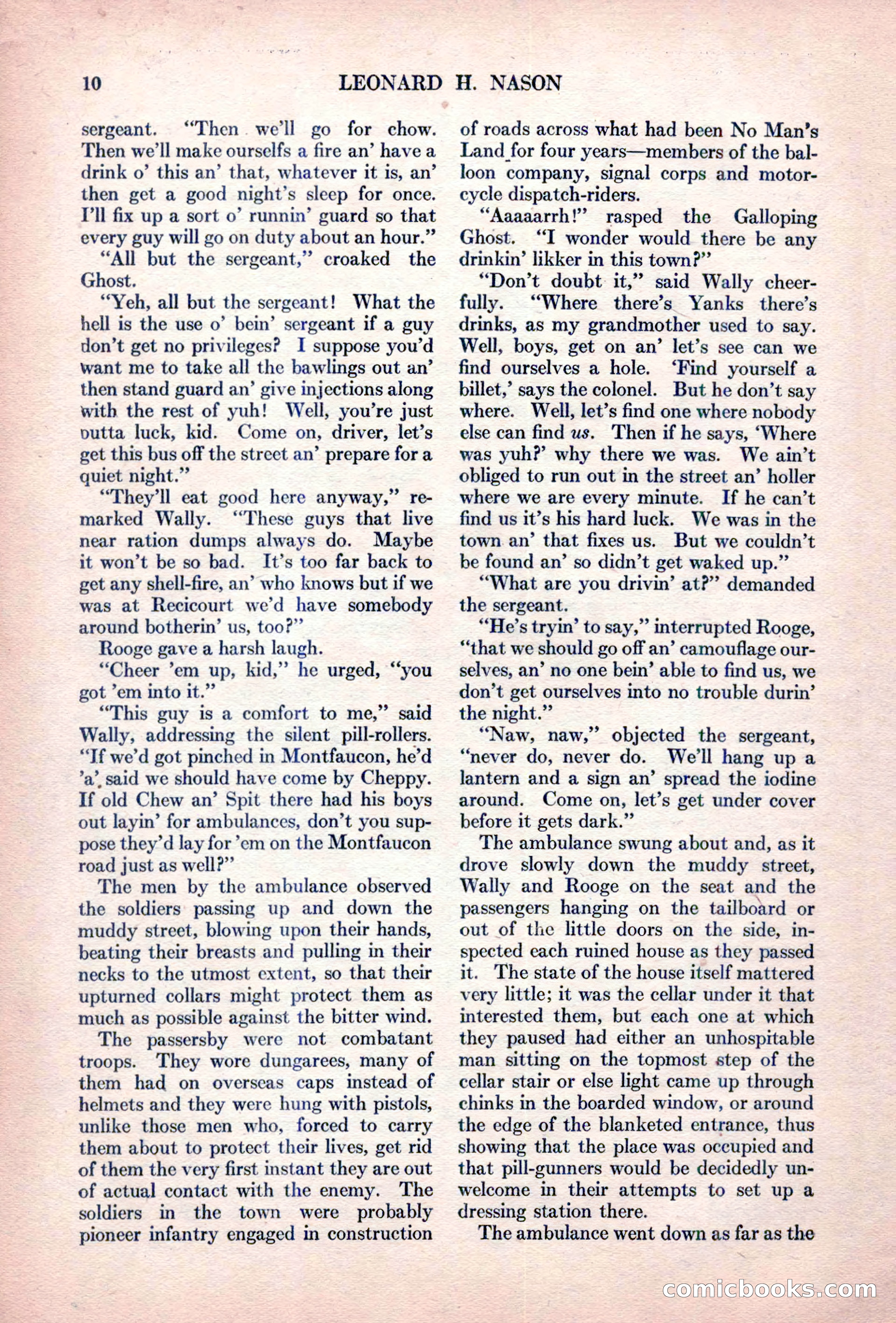 Adventure Magazine, October 15, 1927 — page 12 of 196