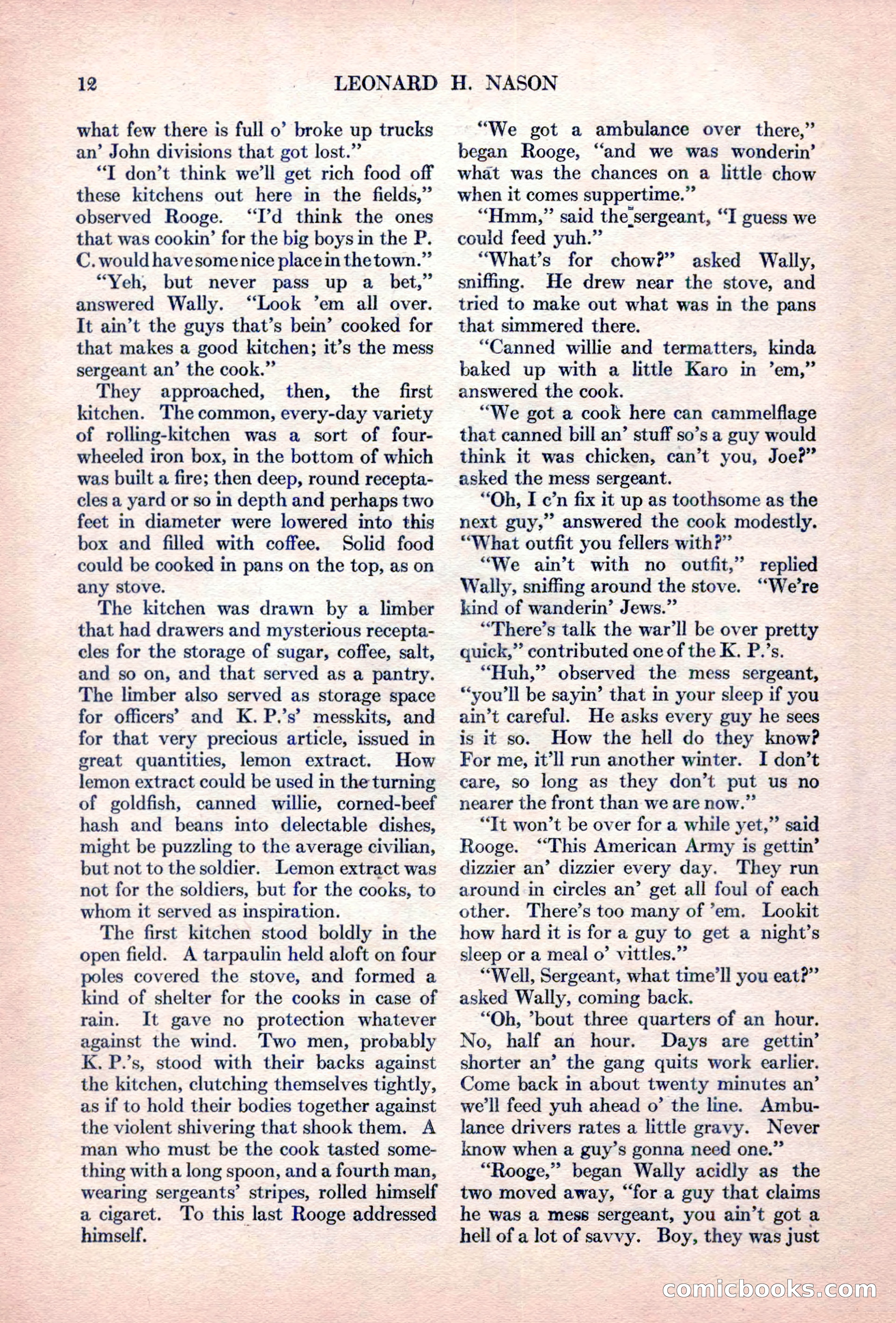 Adventure Magazine, October 15, 1927 — page 14 of 196